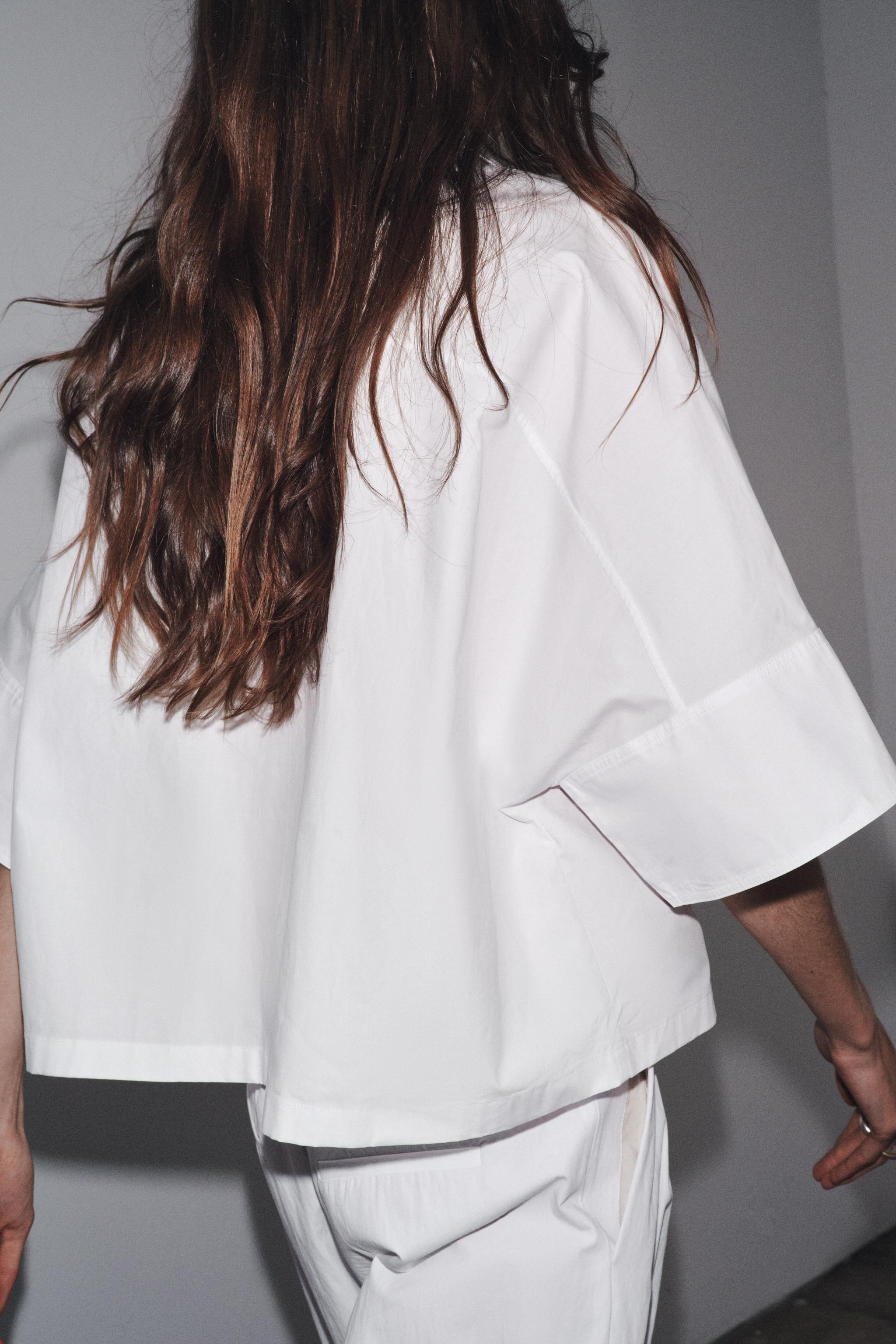 ZW COLLECTION POPLIN SHIRT