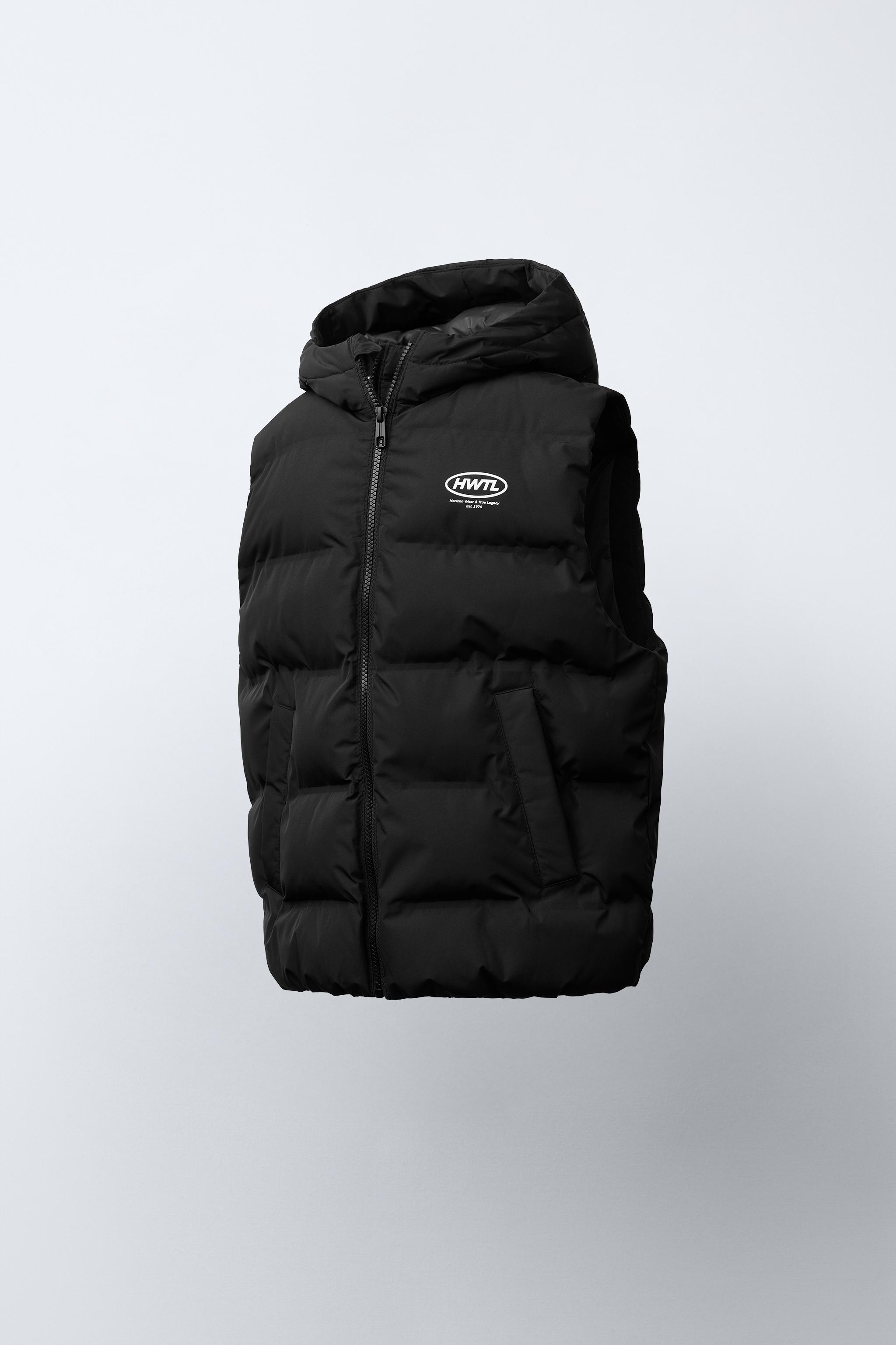 WATER REPELLENT HOODIE VEST