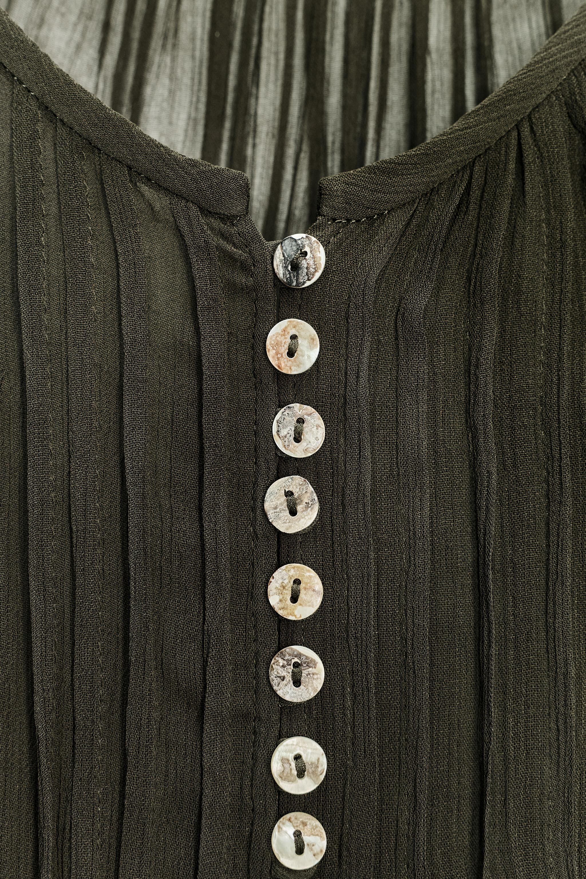 ZW COLLECTION COTTON GAUZE SHIRT