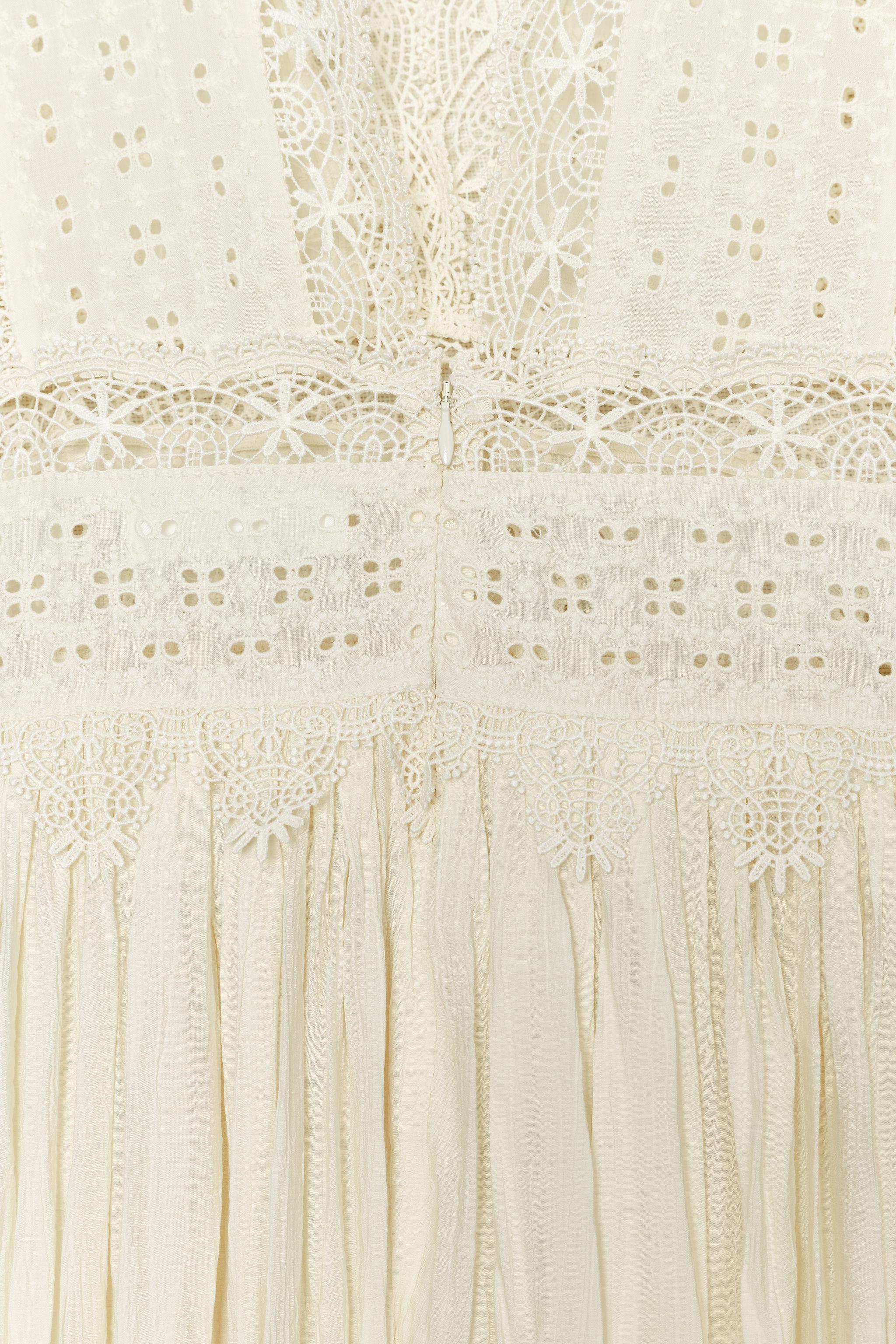 ZW COLLECTION LACE STRAP DRESS