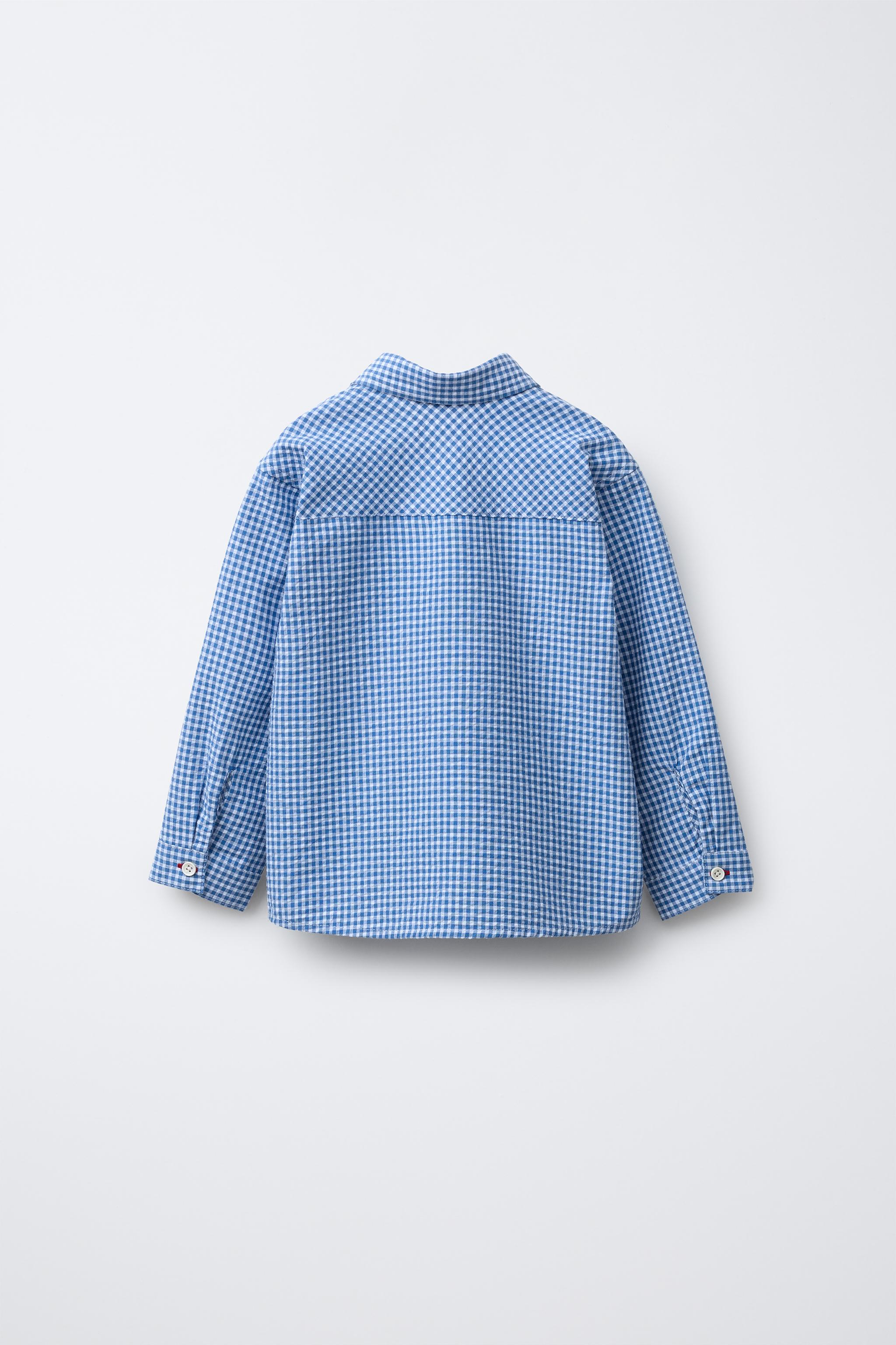 POCKET GINGHAM SHIRT