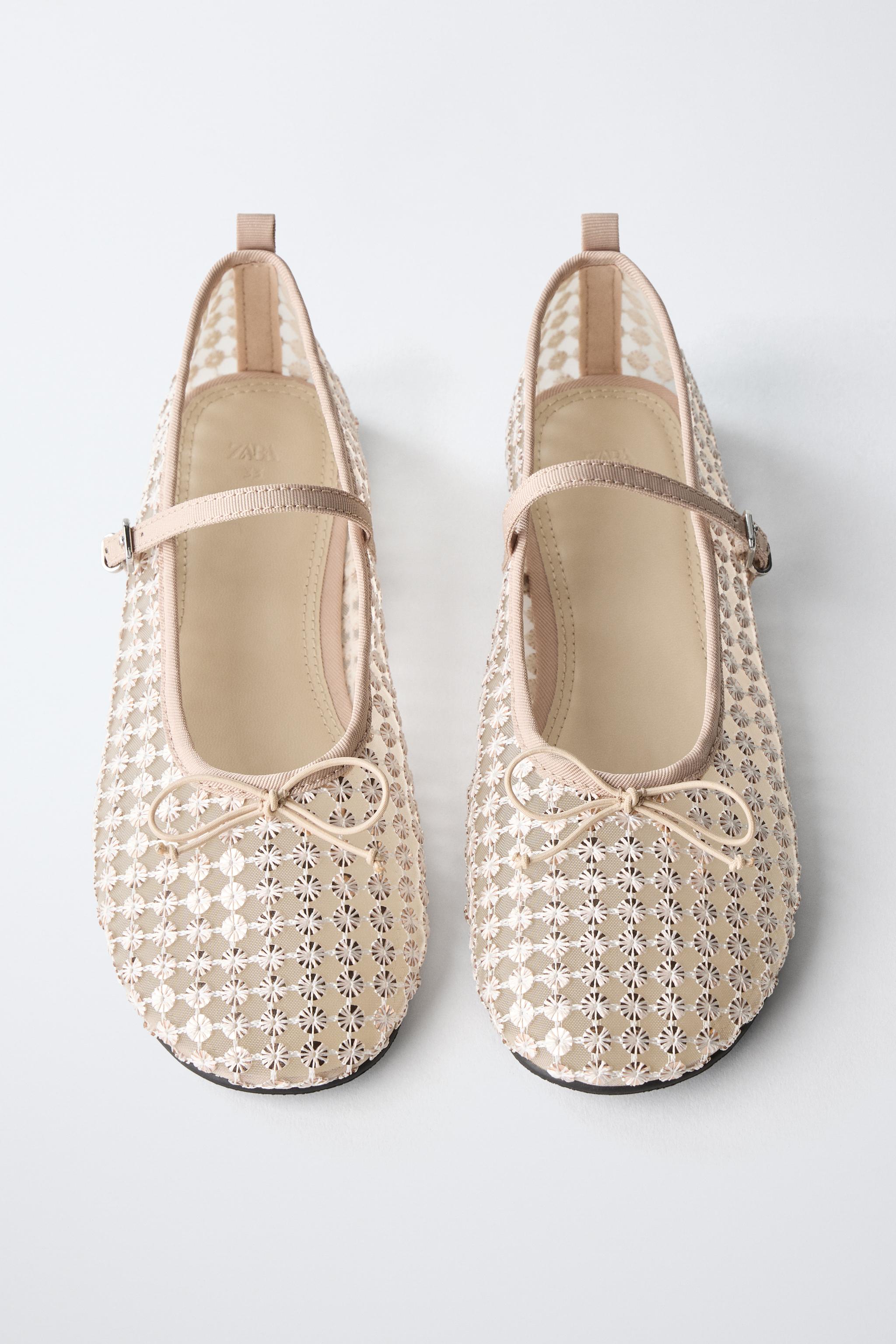 SEQUIN BALLET FLATS