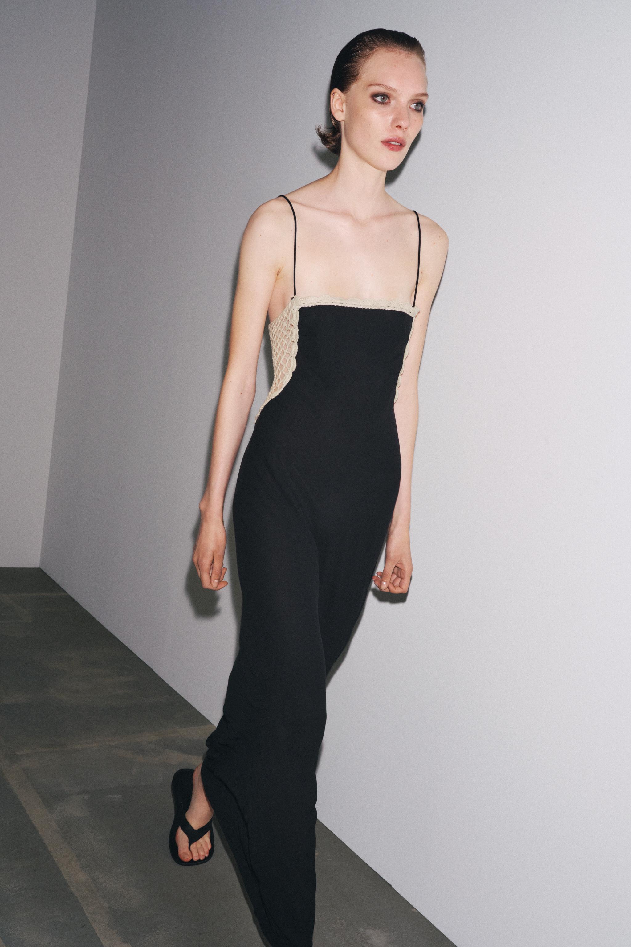 COMBINATION CROCHET DRESS