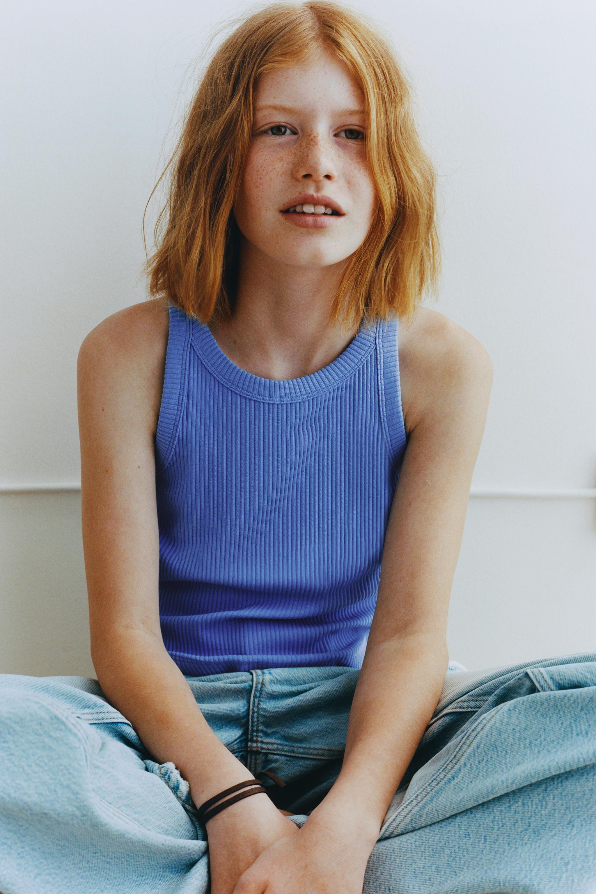 RIBBED SWIMMER T-SHIRT