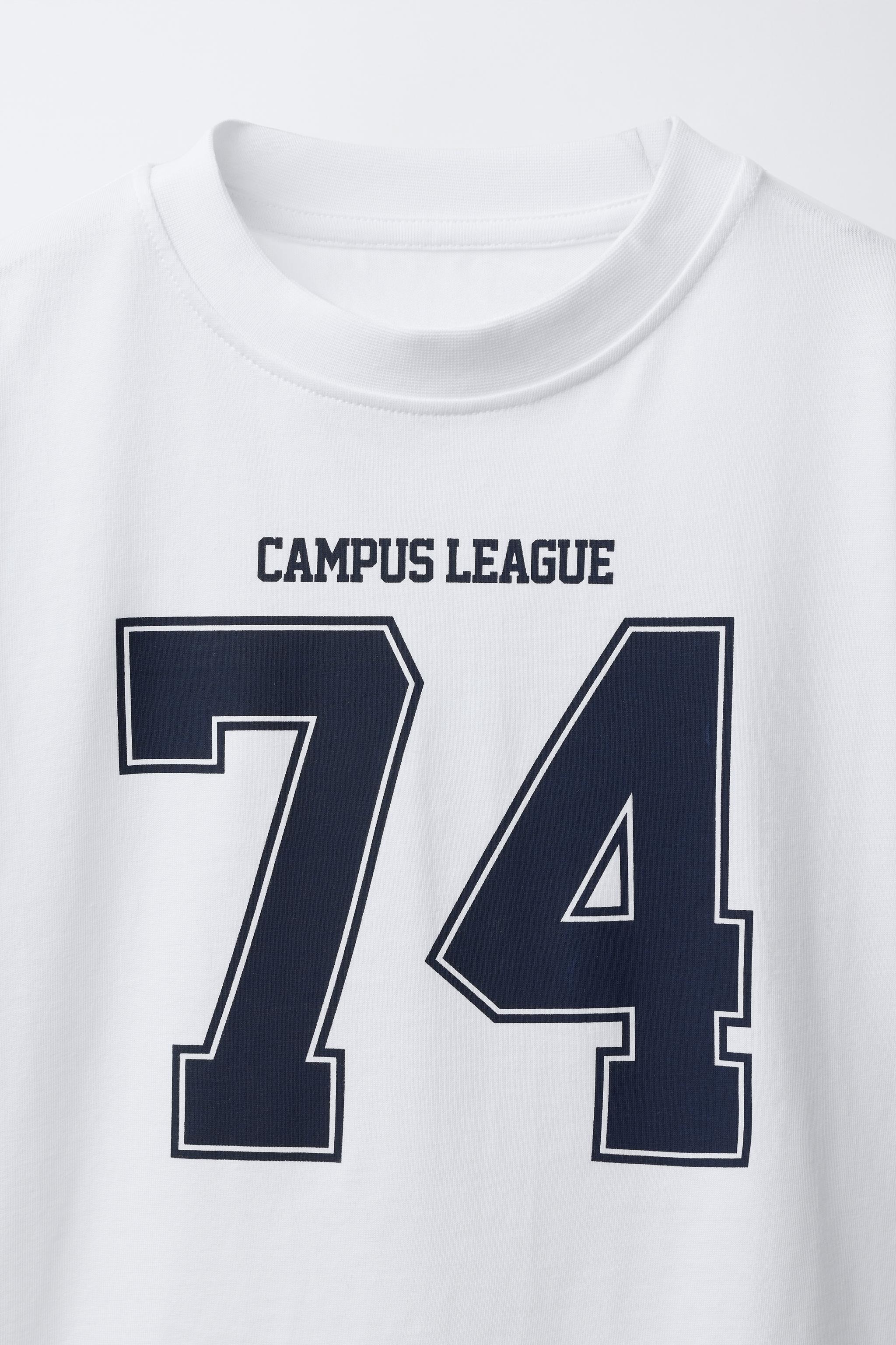 NUMBER JOGGING T-SHIRT