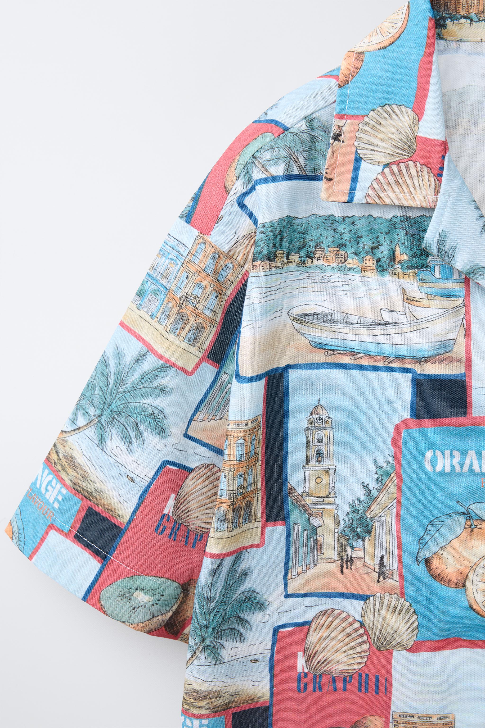 PHOTOGRAPHIC PRINT SHIRT