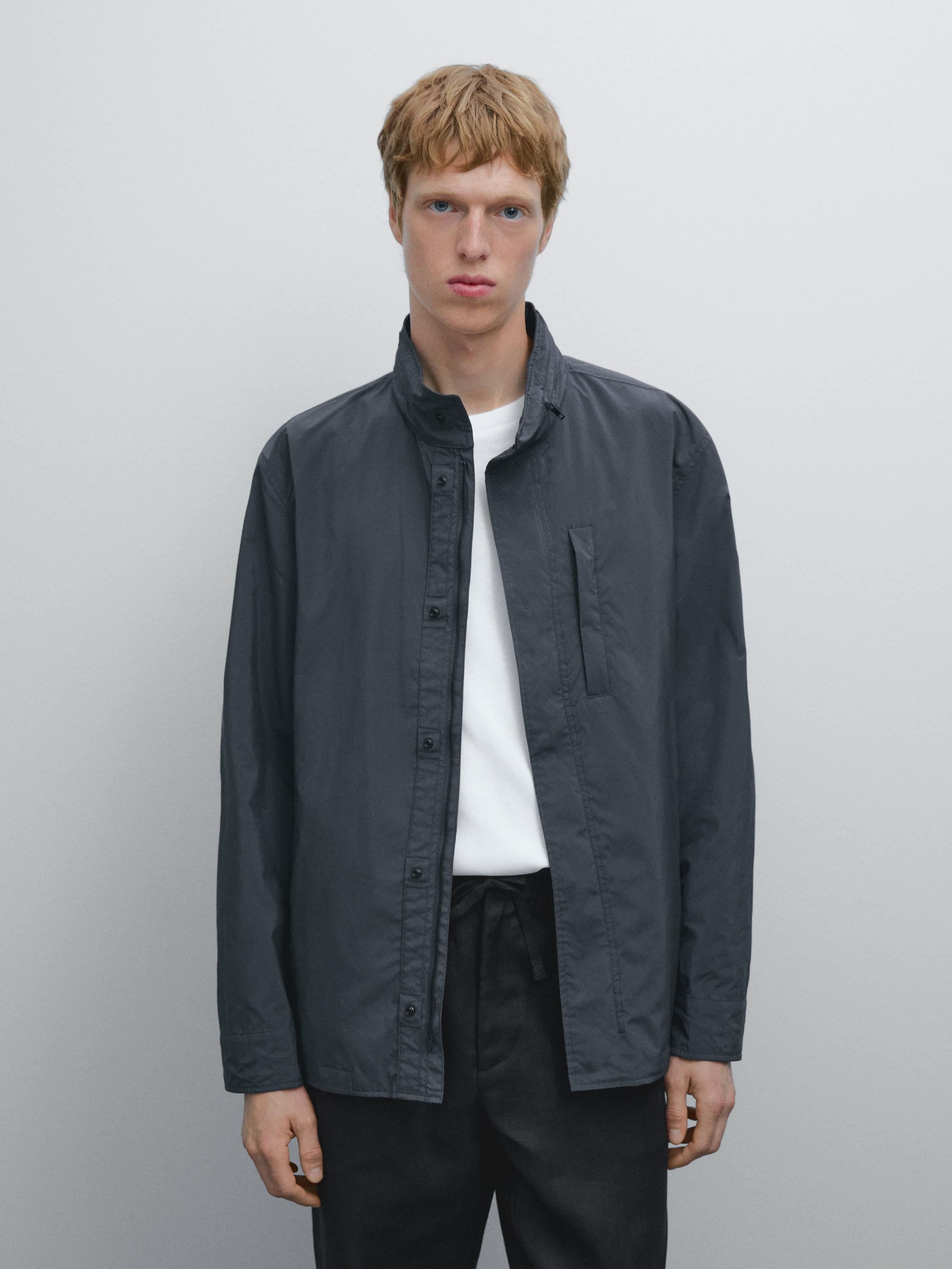 Technical fabric jacket