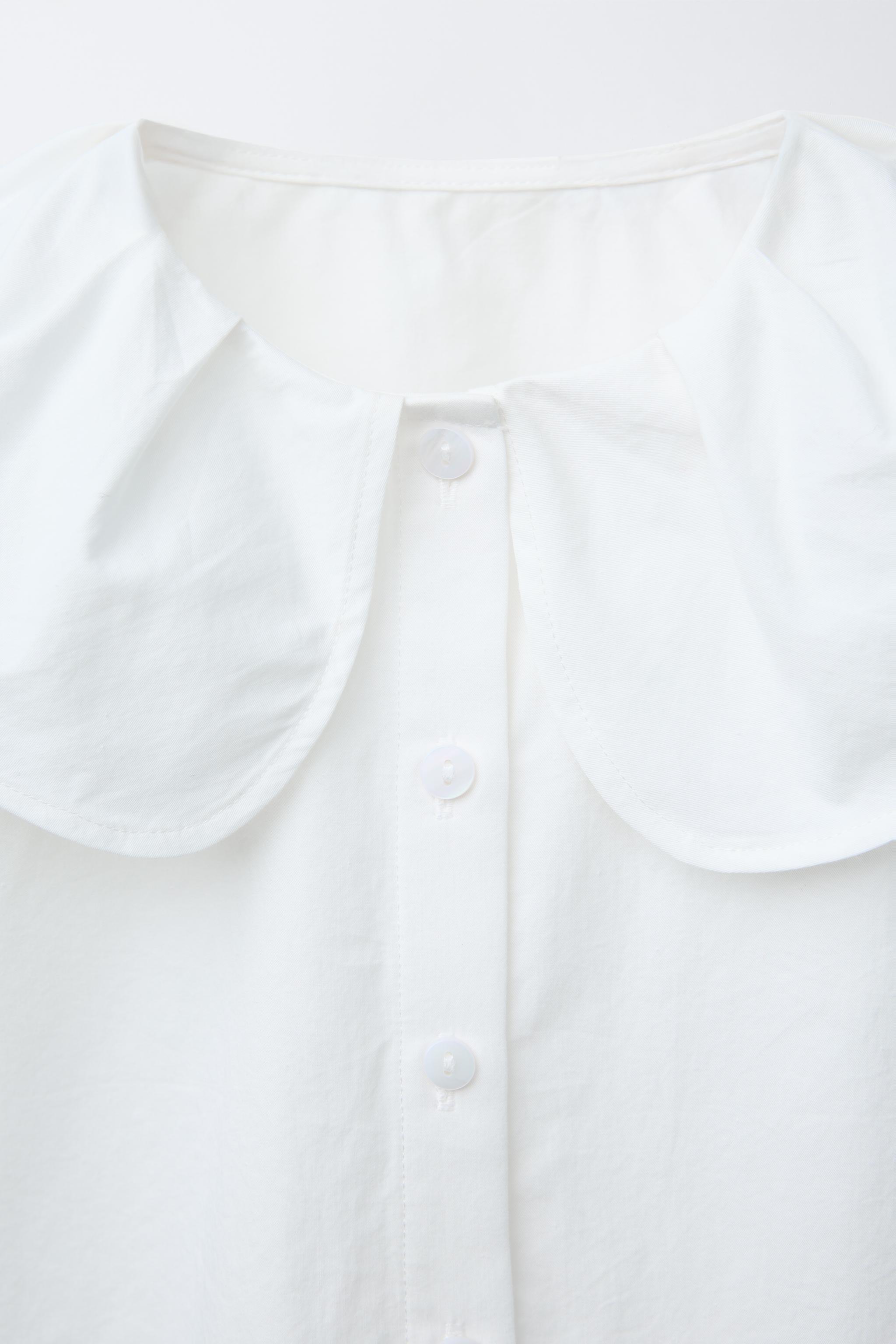 PETER PAN COLLAR SHIRT