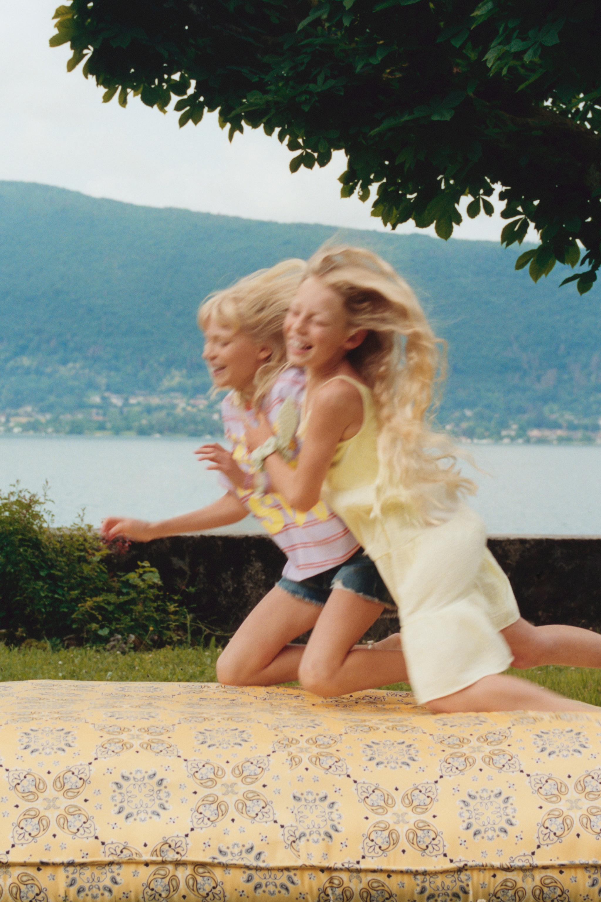 COMBINATION TEXTURED PANEL DRESS