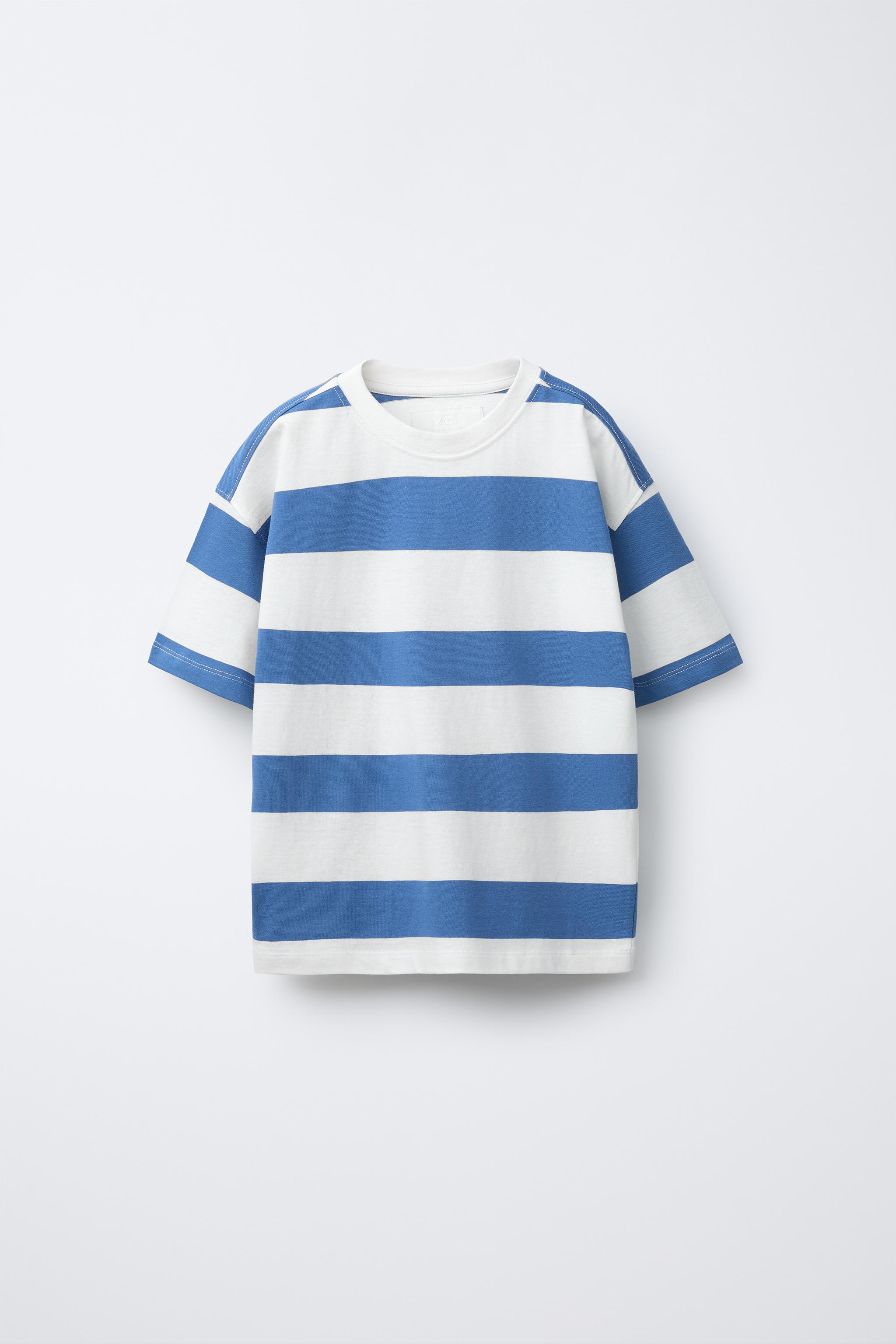 WIDE STRIPE T-SHIRT
