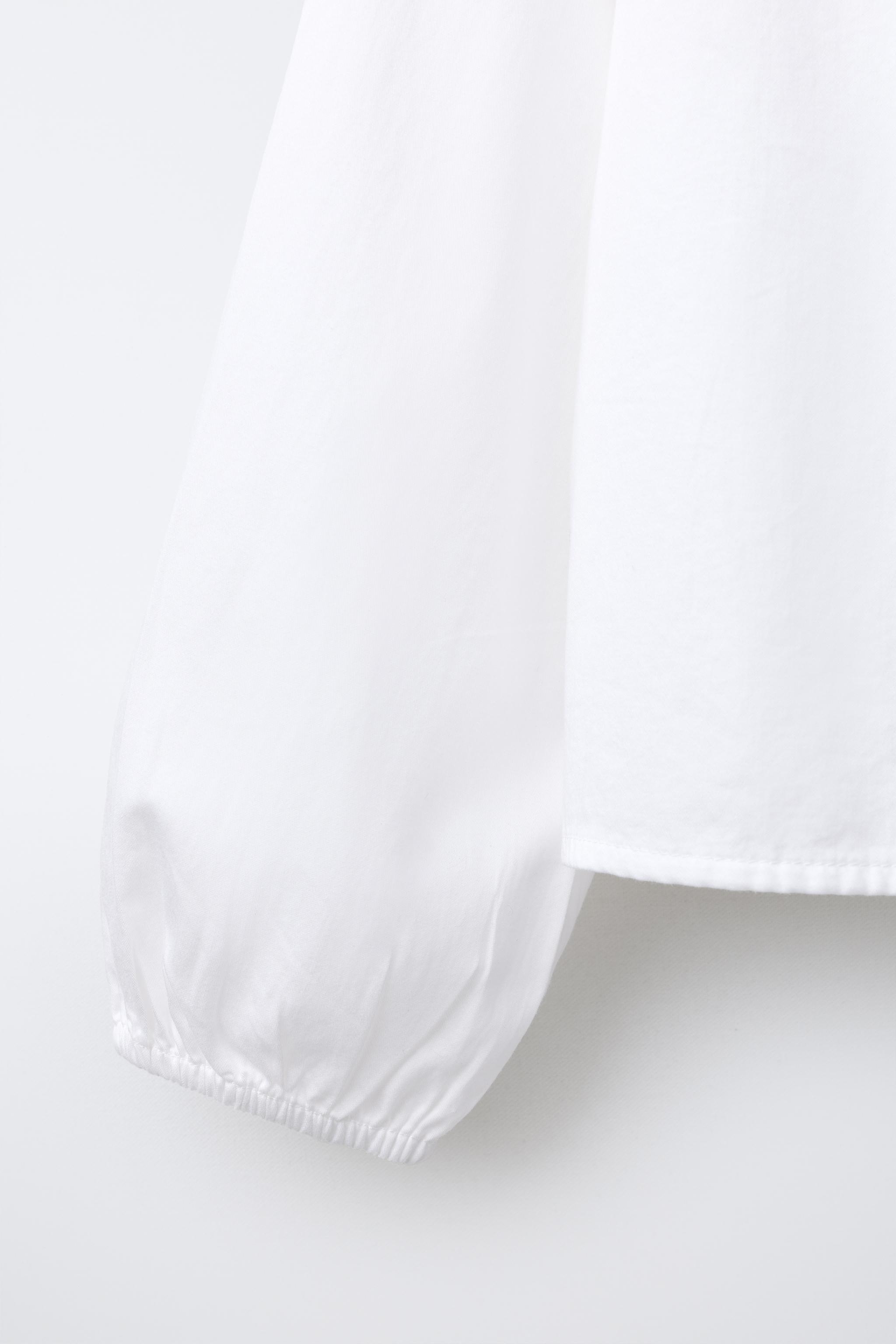 EMBROIDERED COLLAR SHIRT