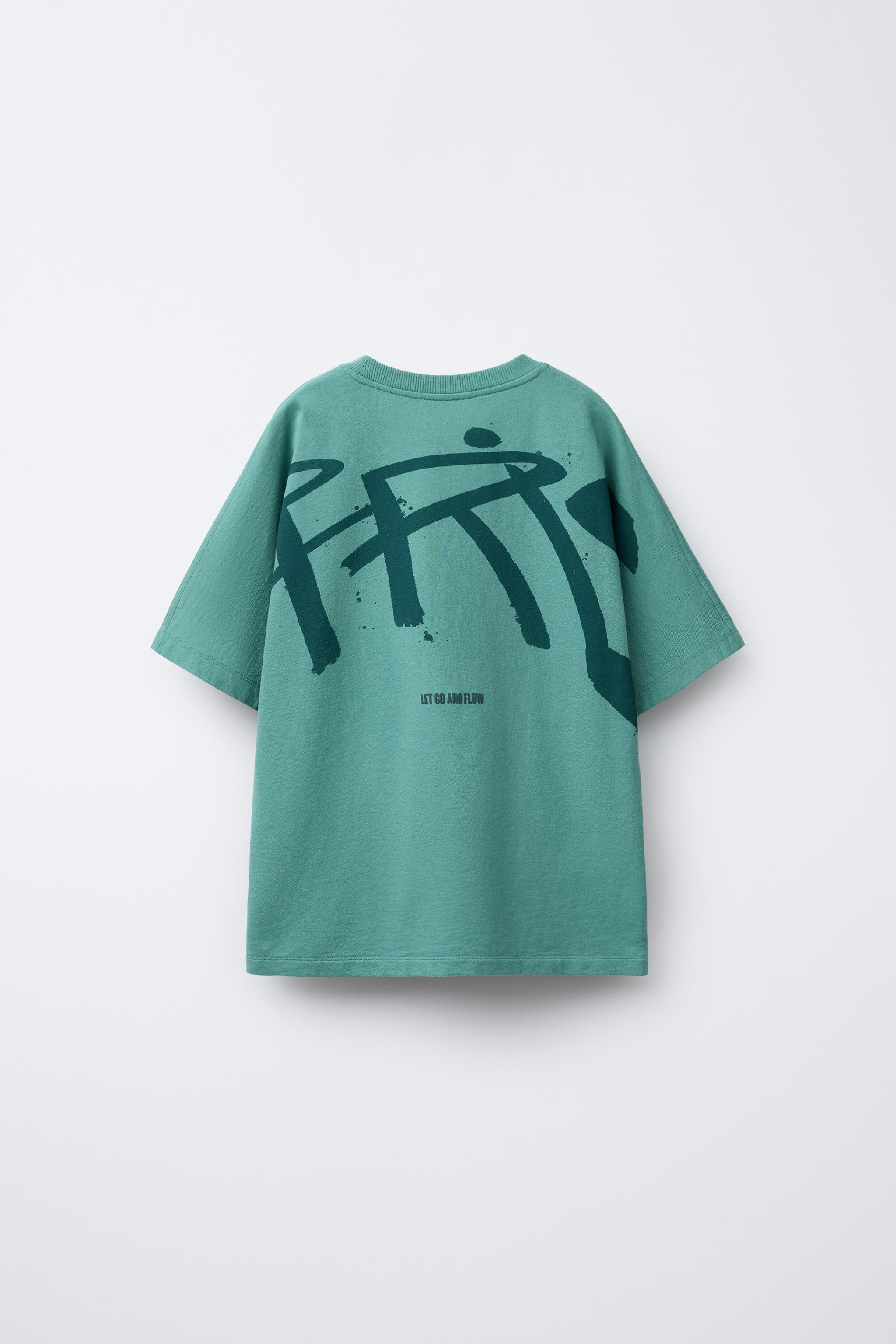 GRAFFITI PRINT T-SHIRT