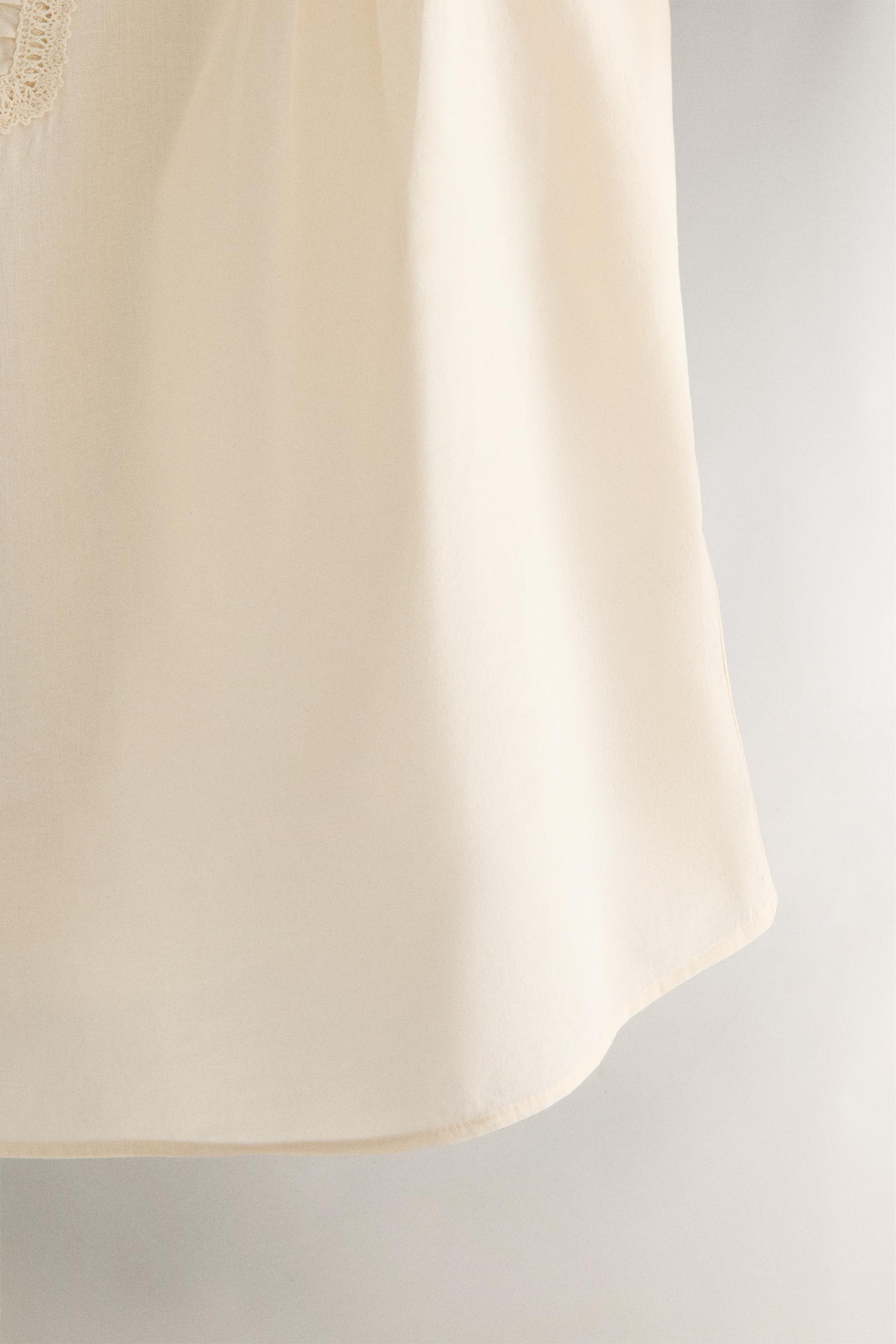 COTTON TOP WITH EMBROIDERY