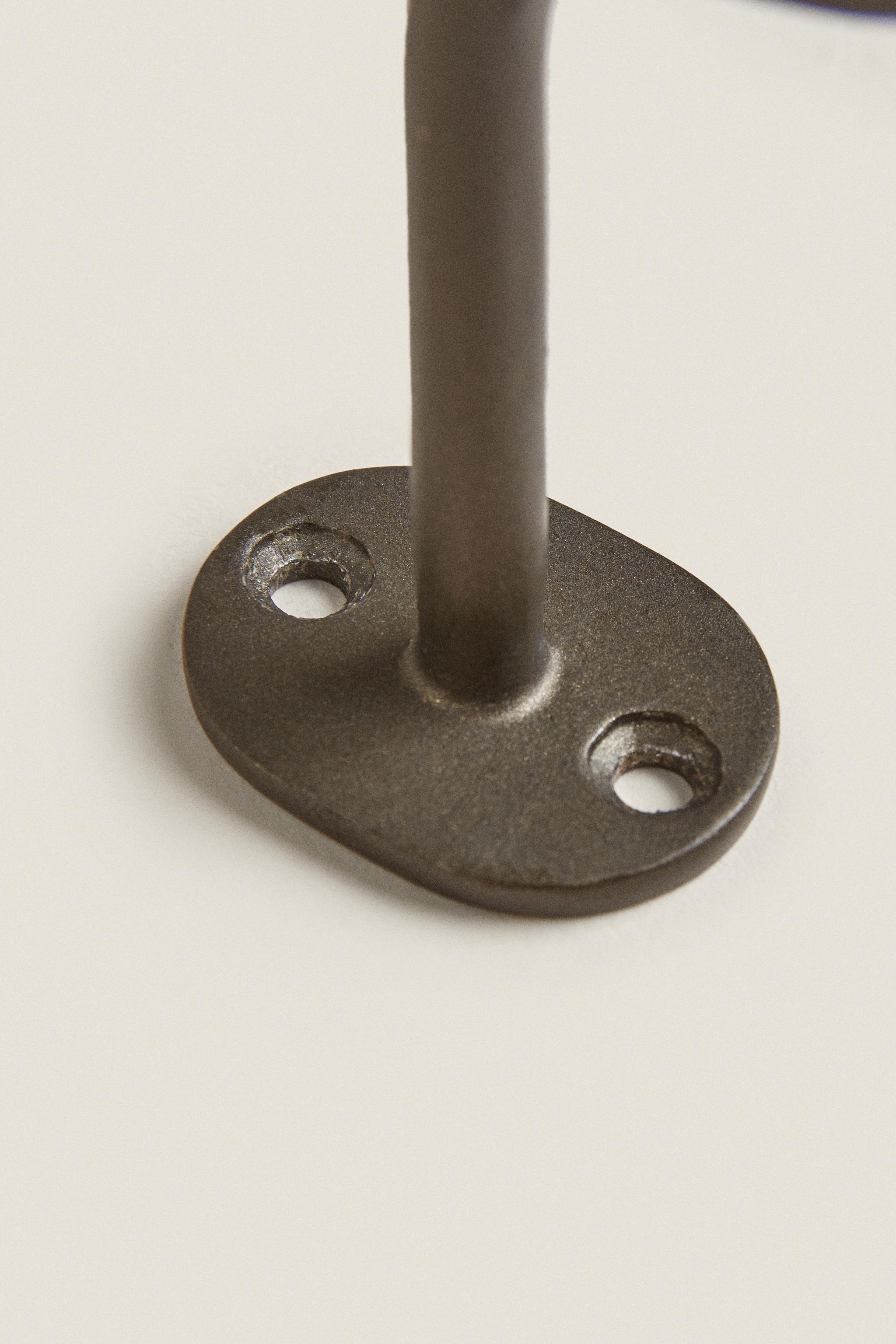 METALLIC CURTAIN RAIL HOOK
