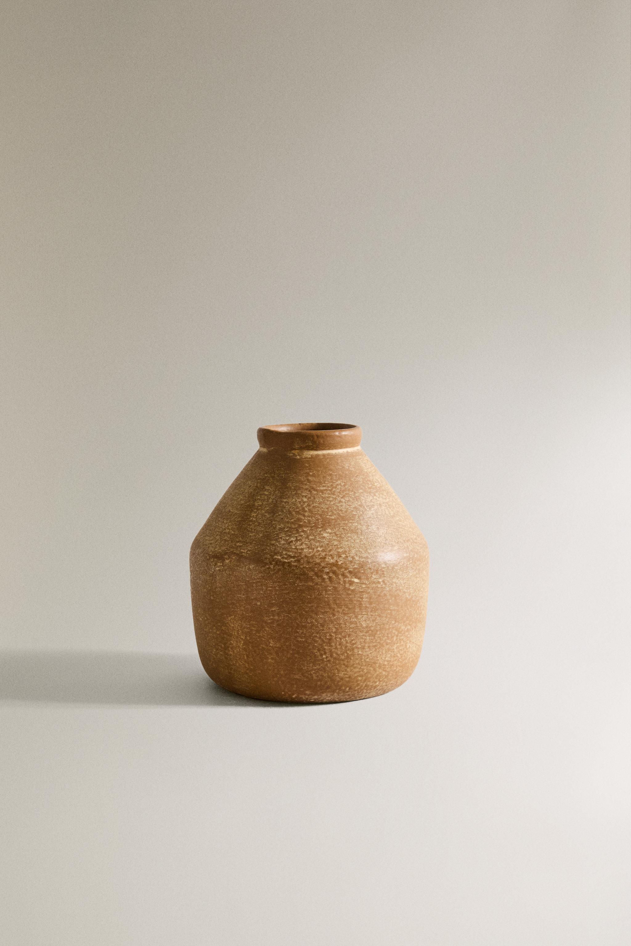 SMALL METAL VASE