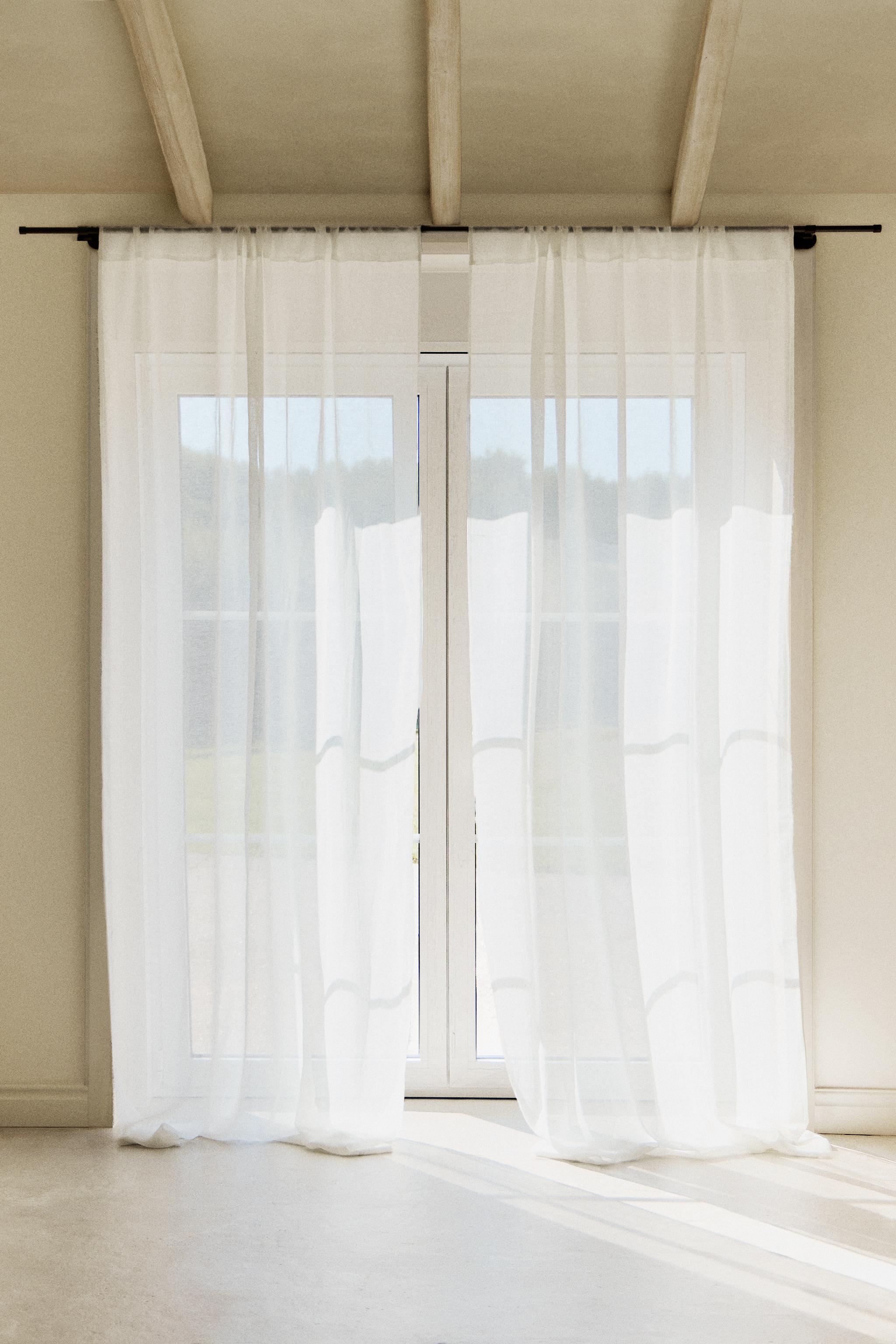 VERY LOW OPACITY SHEER CURTAIN