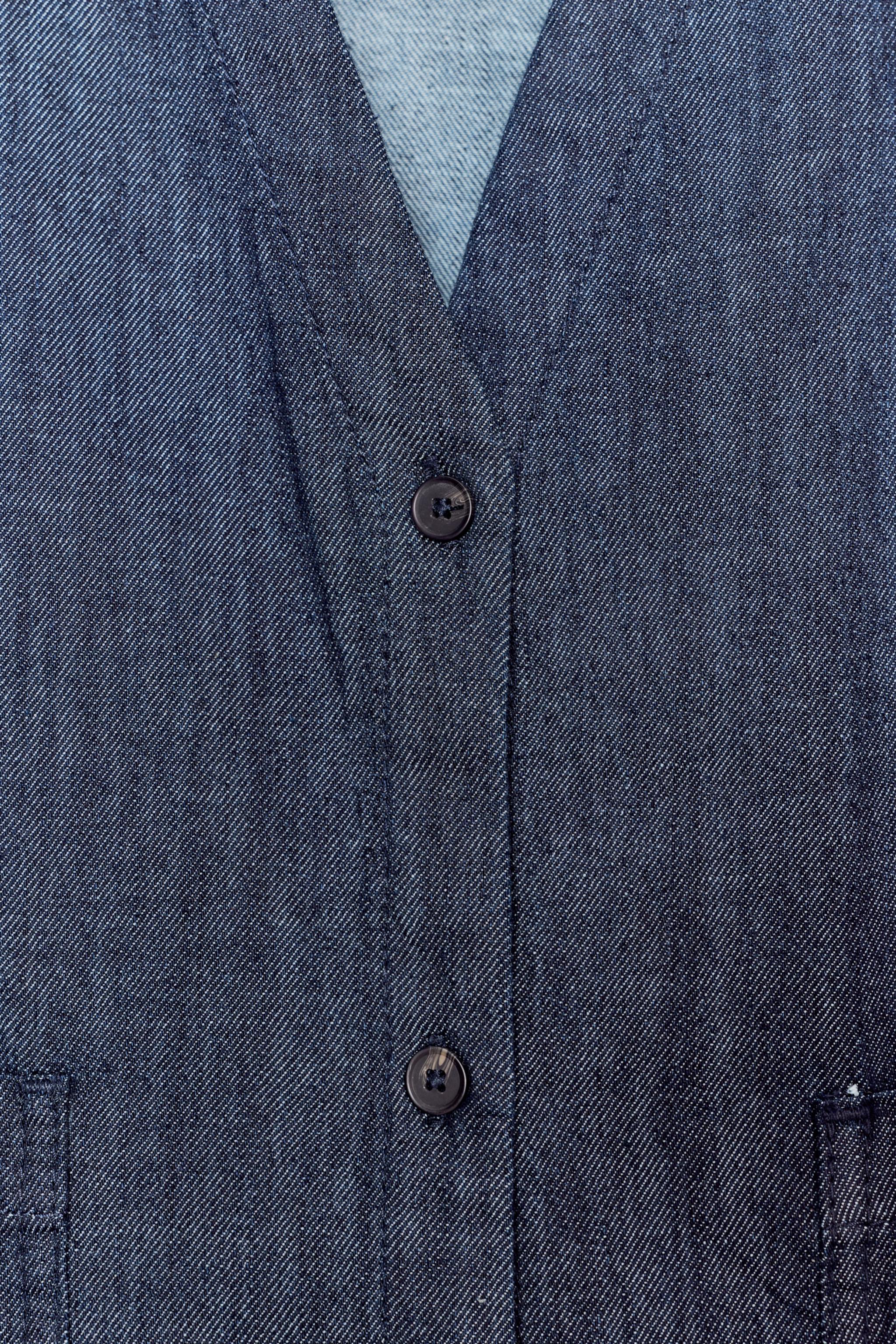 RELAXED DENIM SHIRT ZW COLLECTION