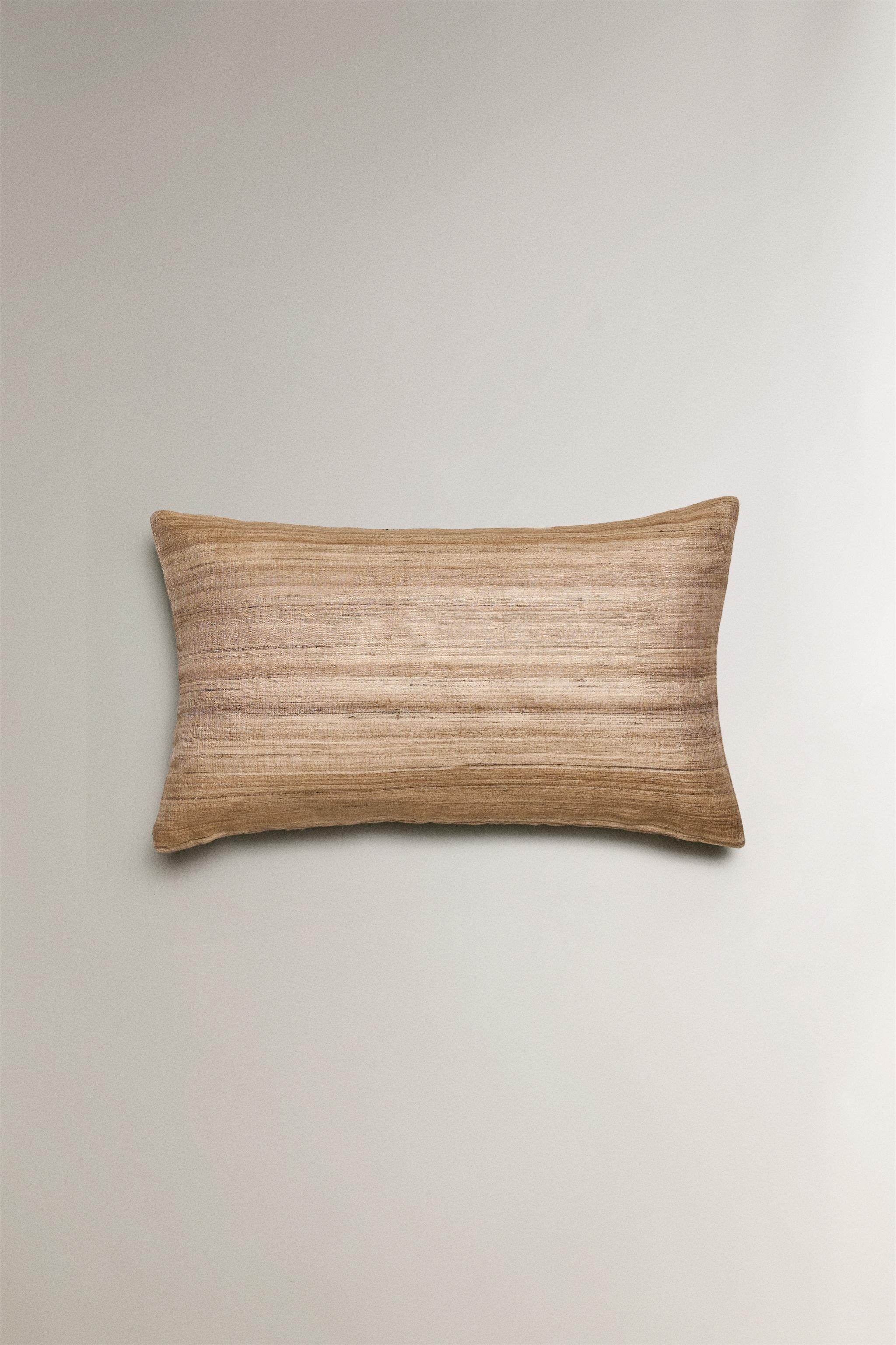 SILK THROW PILLOW COVER