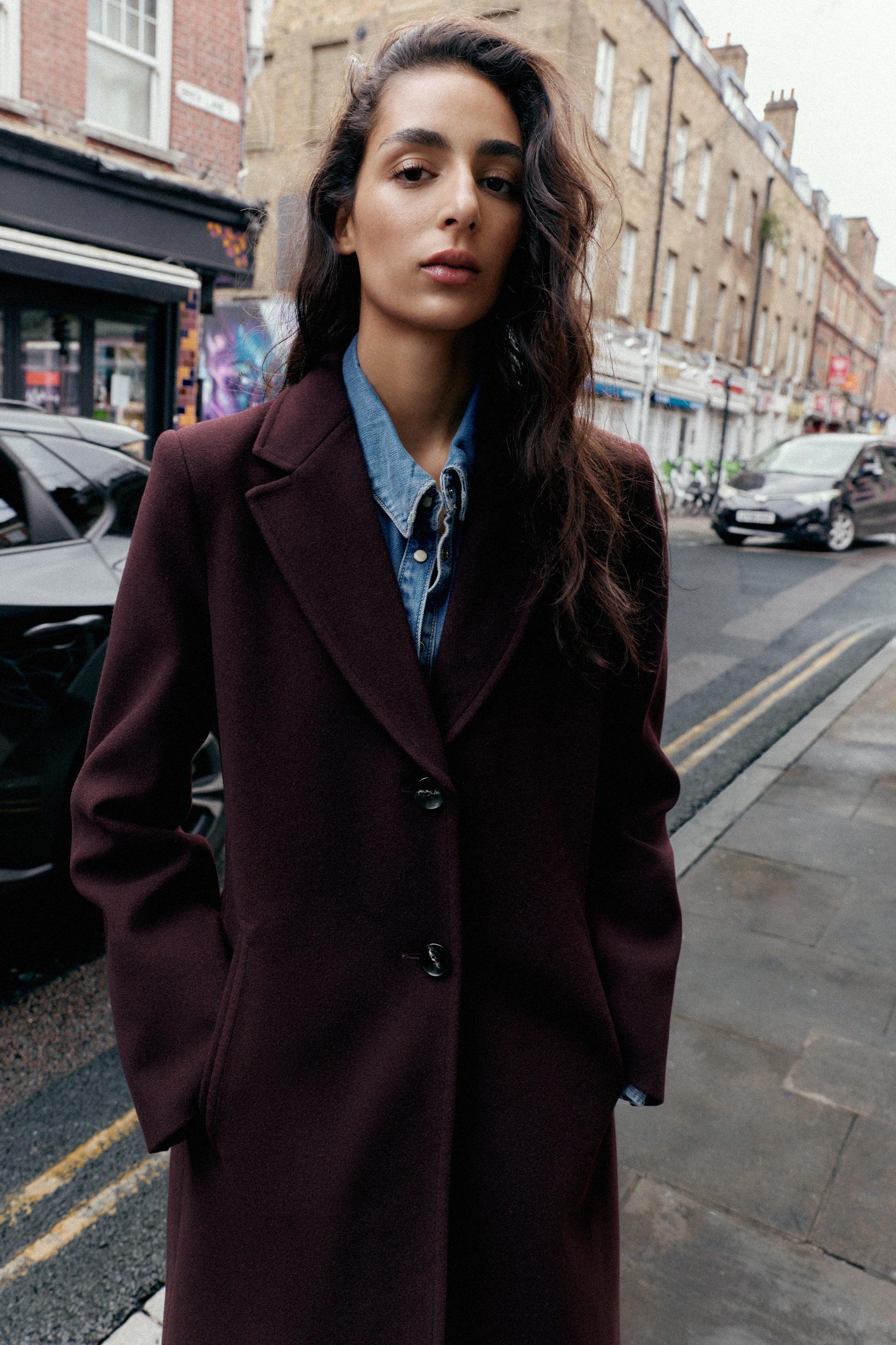 SOFT SHOULDER PAD COAT