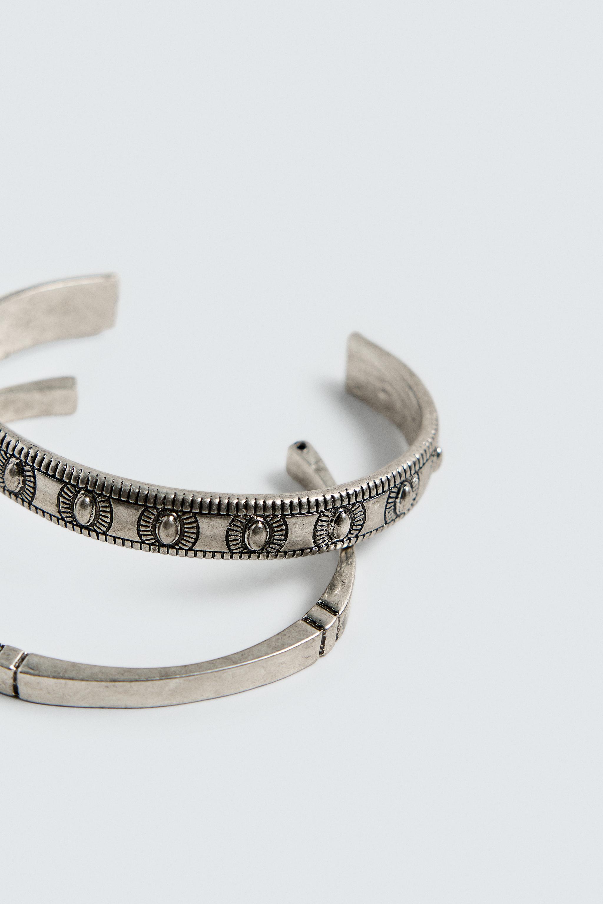 PACK OF 2 CUFF BRACELETS