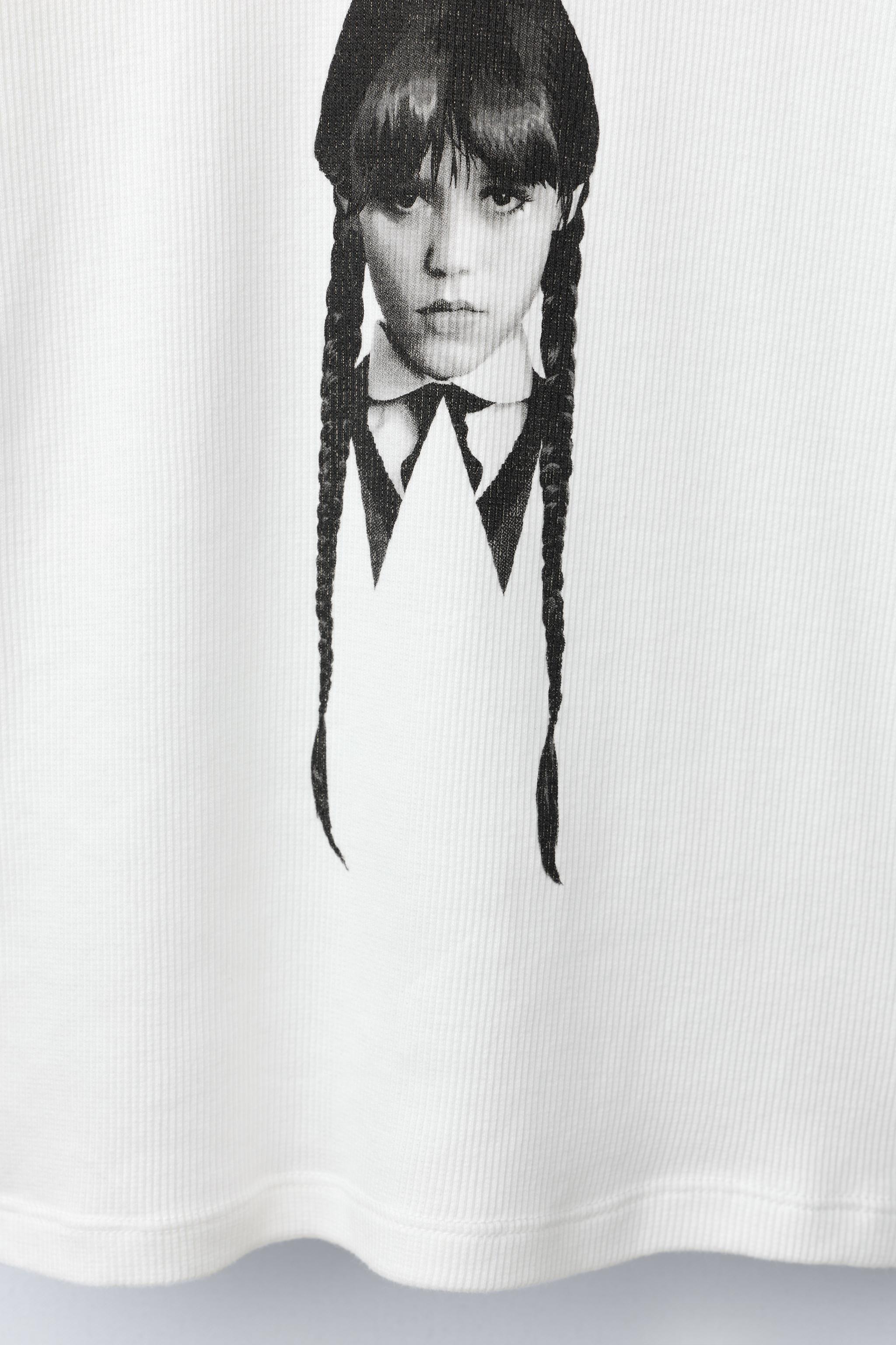 WEDNESDAY © RIBBED T-SHIRT