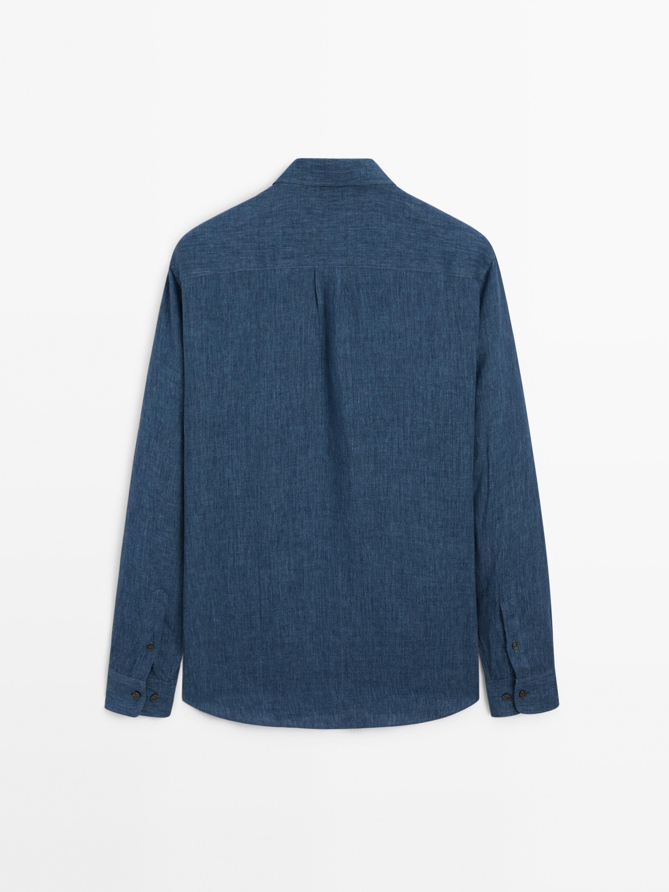 Regular fit faded shirt