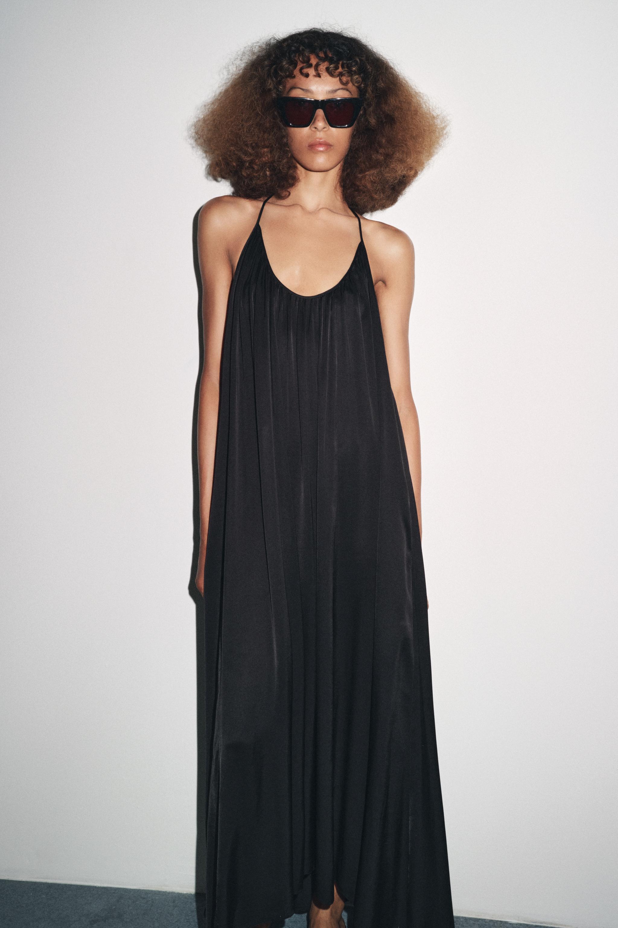 ZW COLLECTION SATIN SLIP DRESS