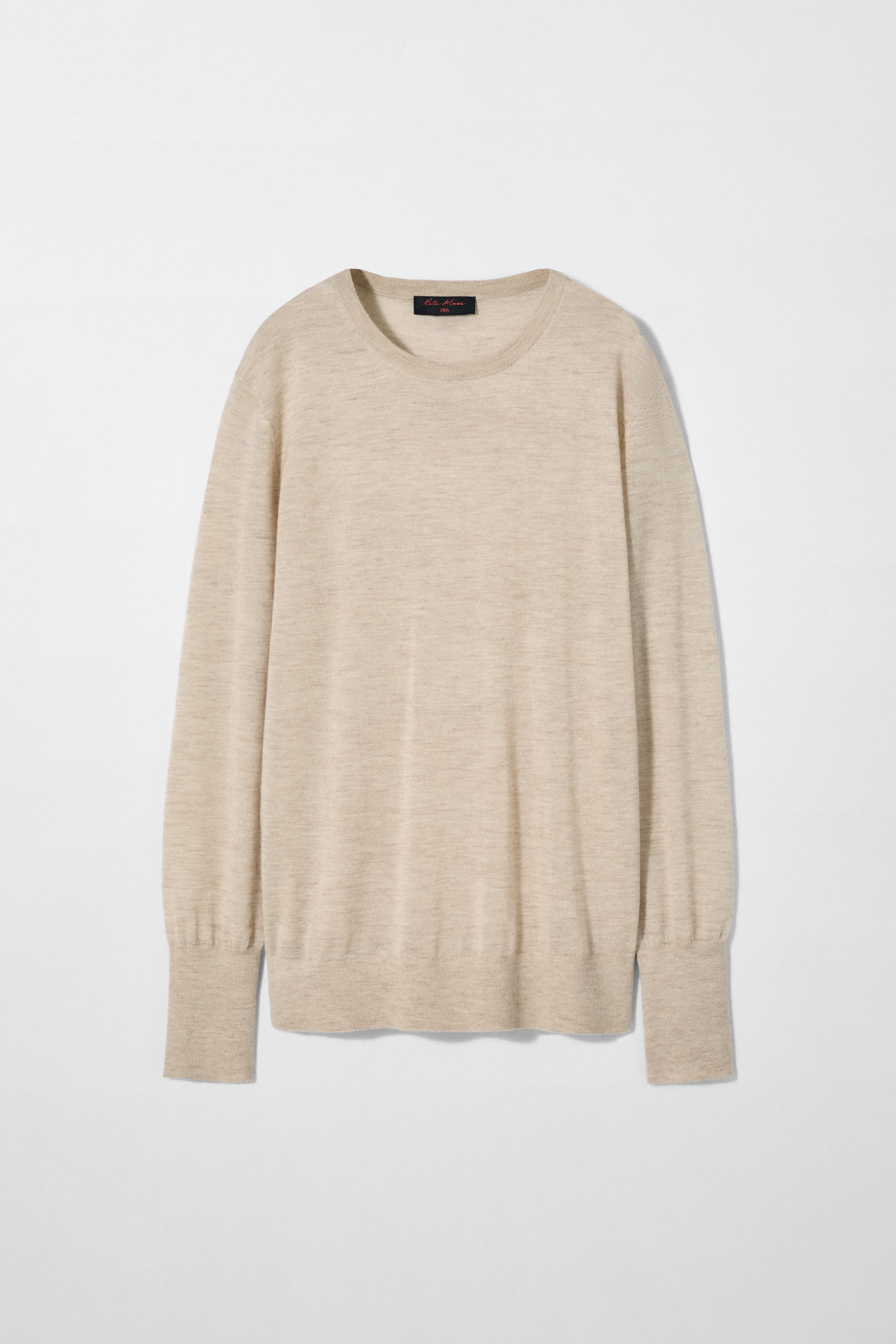 CASHMERE KNIT SWEATER KATE MOSS X ZARA