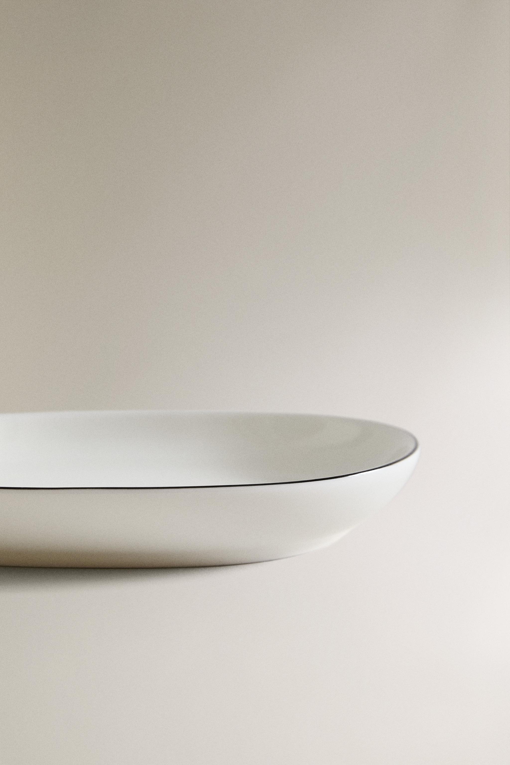 BONE CHINA BATHROOM SOAP DISH