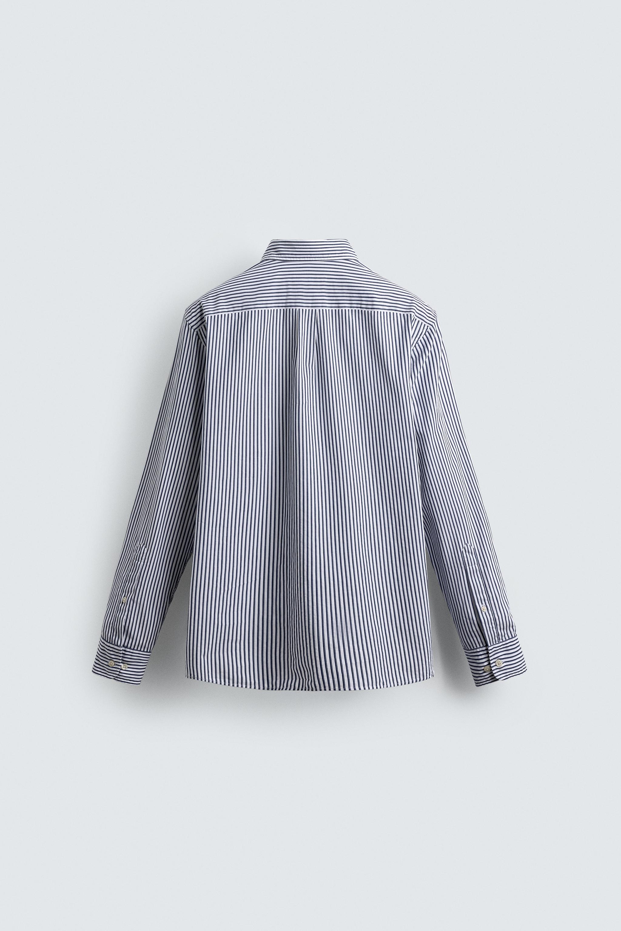 REGULAR FIT STRIPED SHIRT