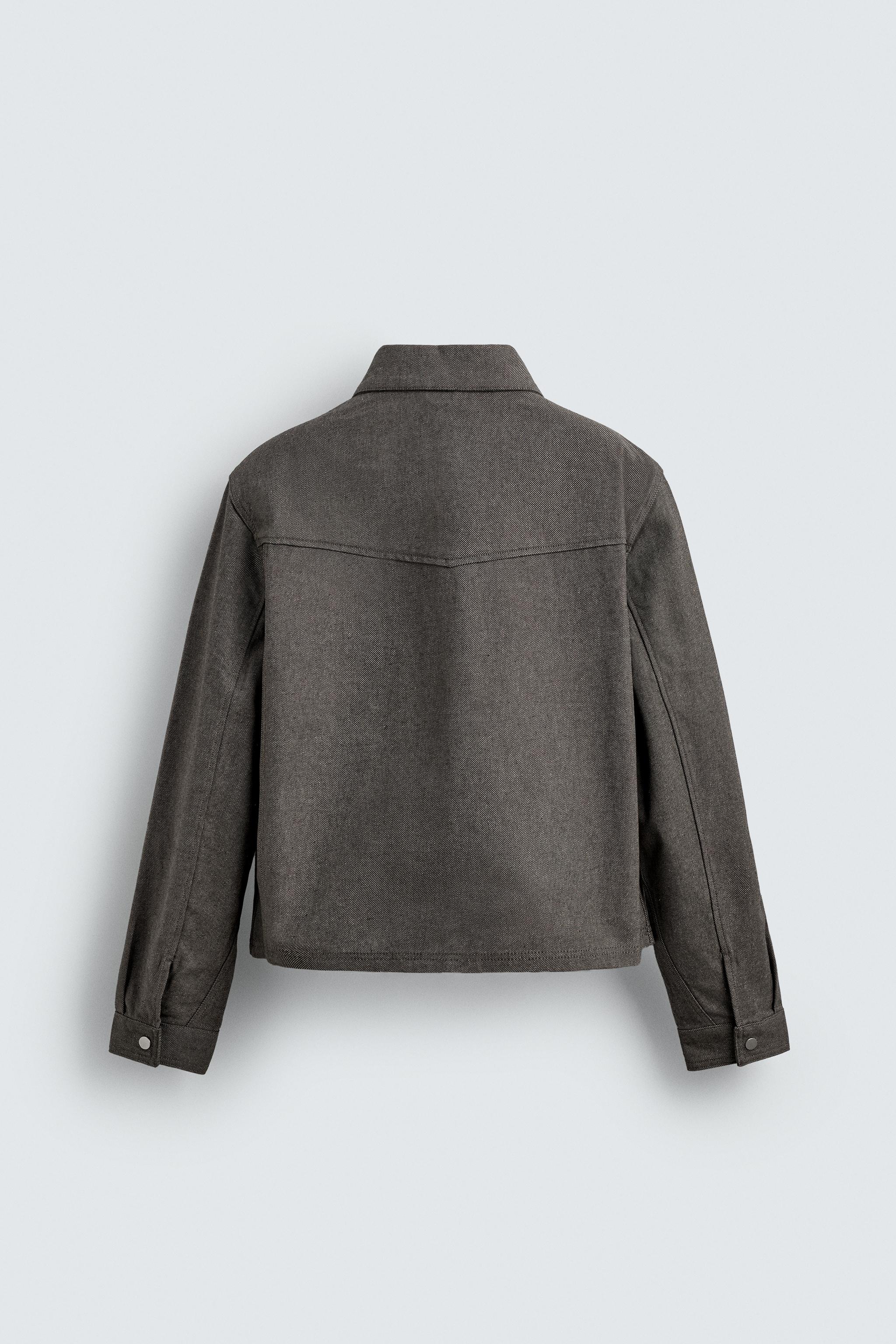 TWILL STRUCTURE OVERSHIRT