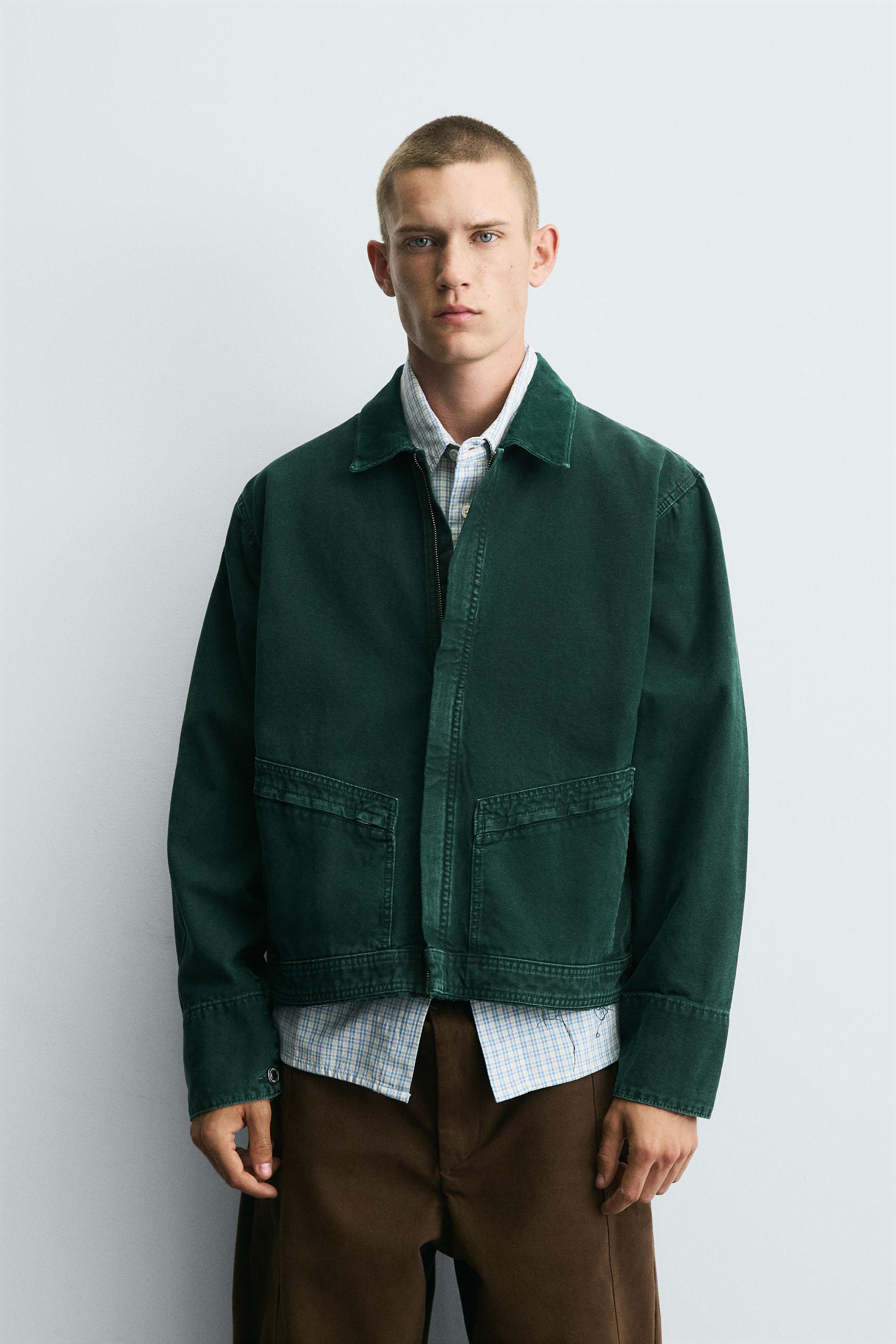 CROPPED FIT DENIM JACKET