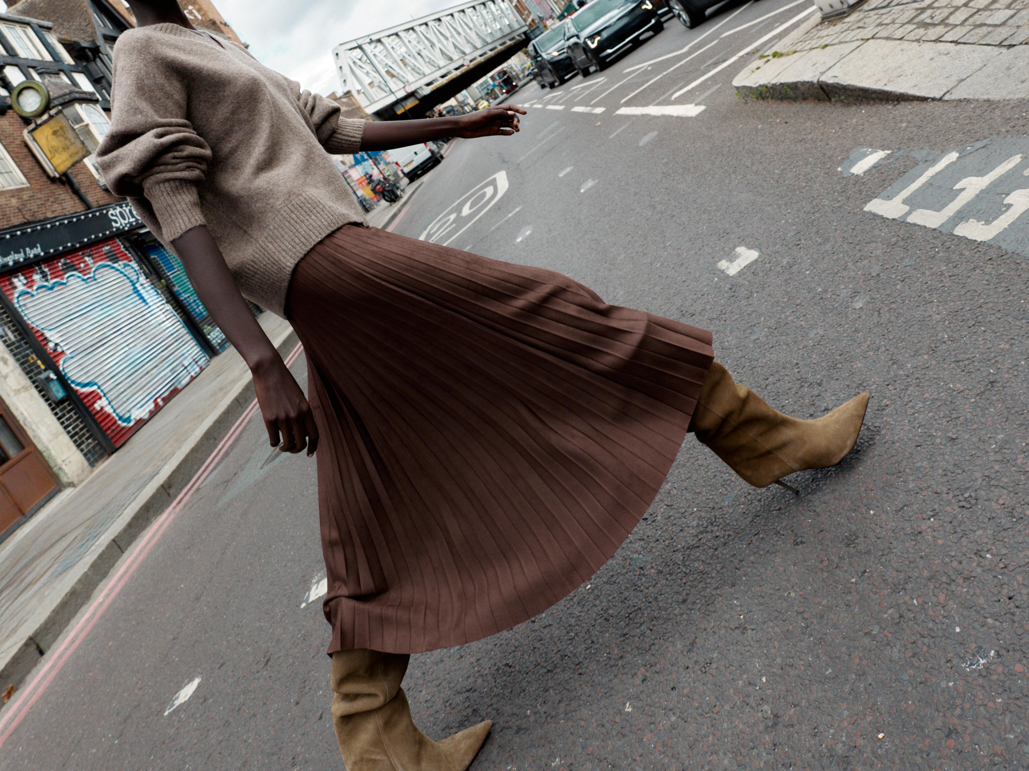 SPLIT LEATHER STILETTO HEEL BOOTS