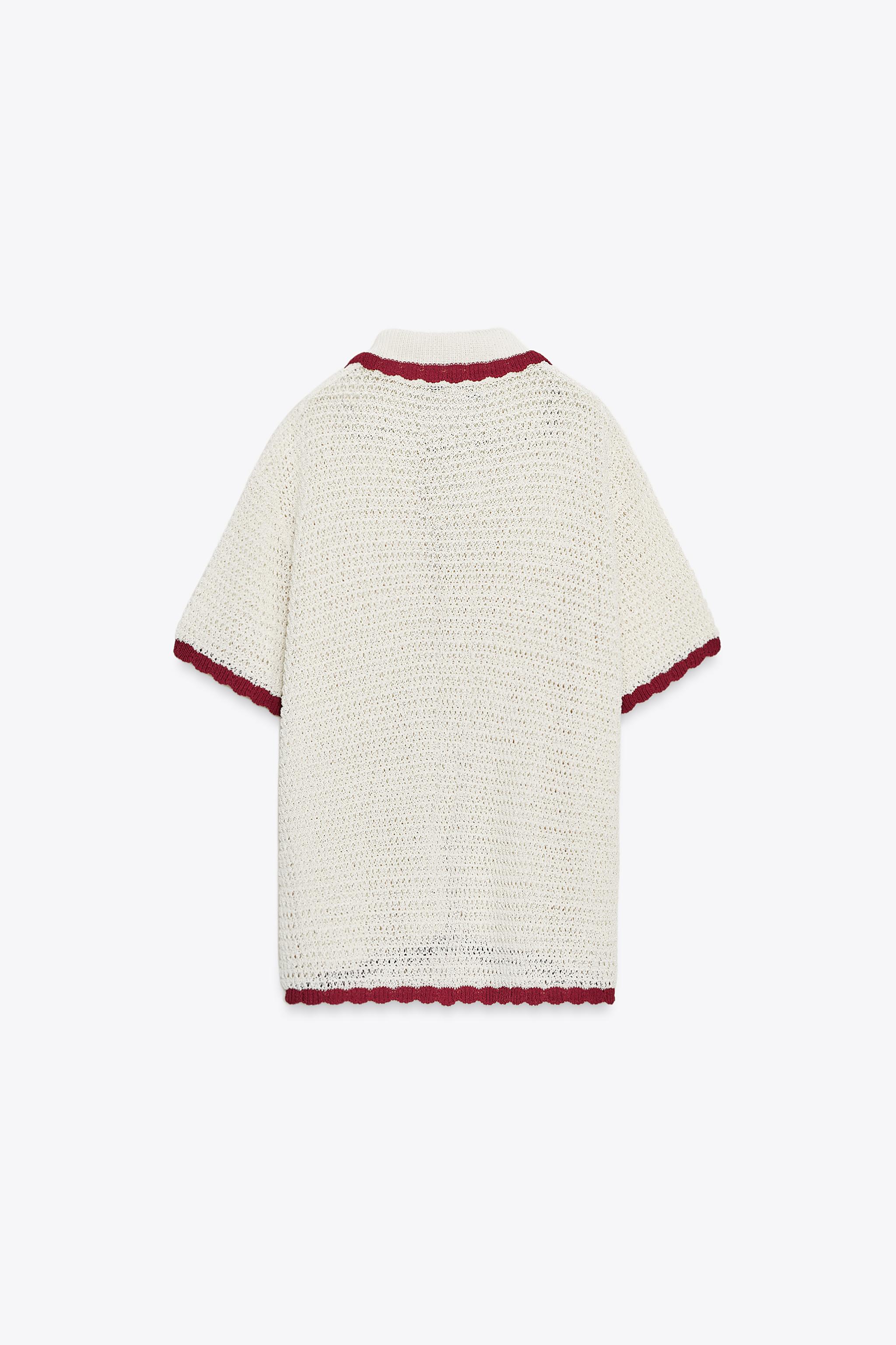 KNITTED POLO JACKET