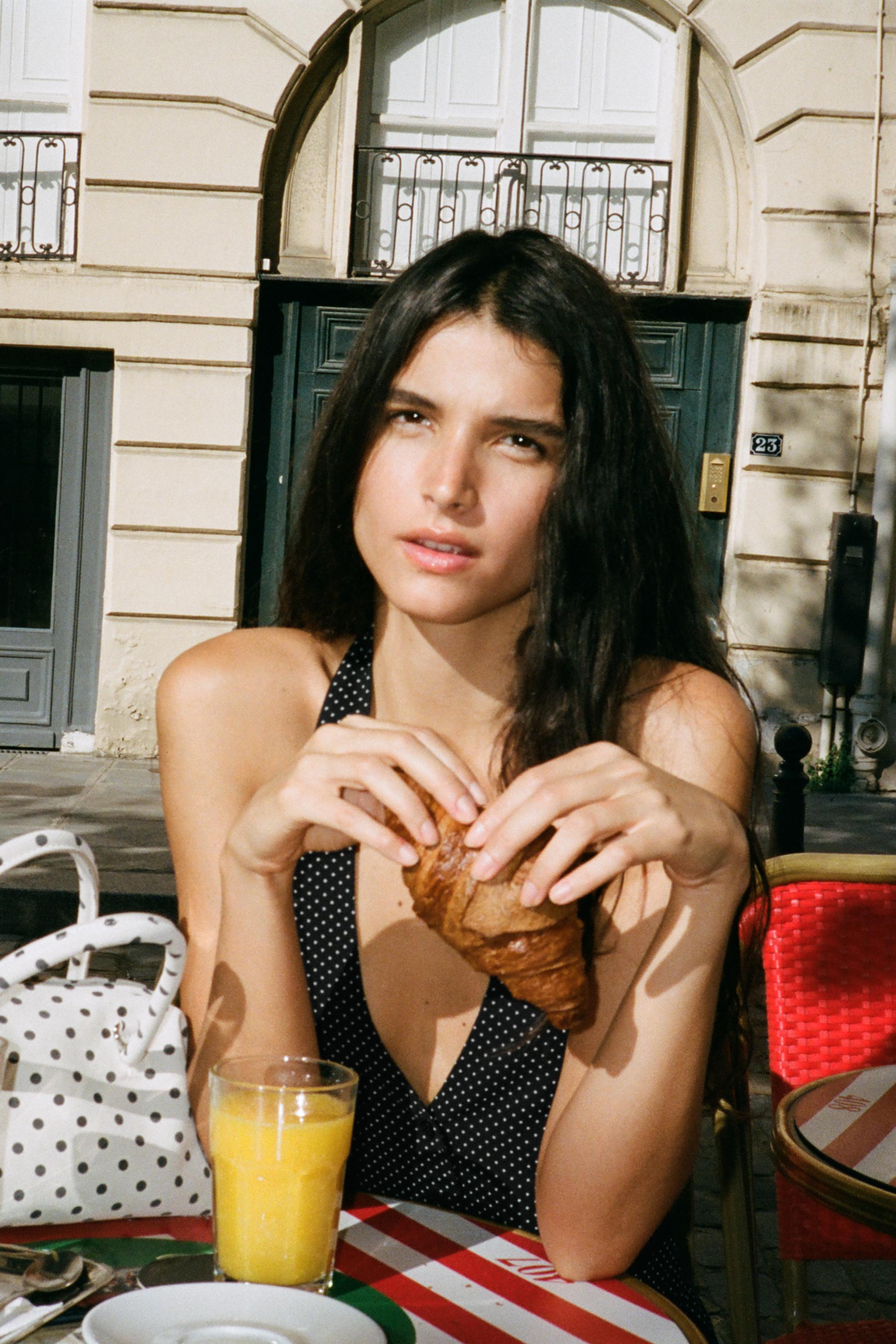 PRINTED SPLIT LEATHER BOWLING BAG