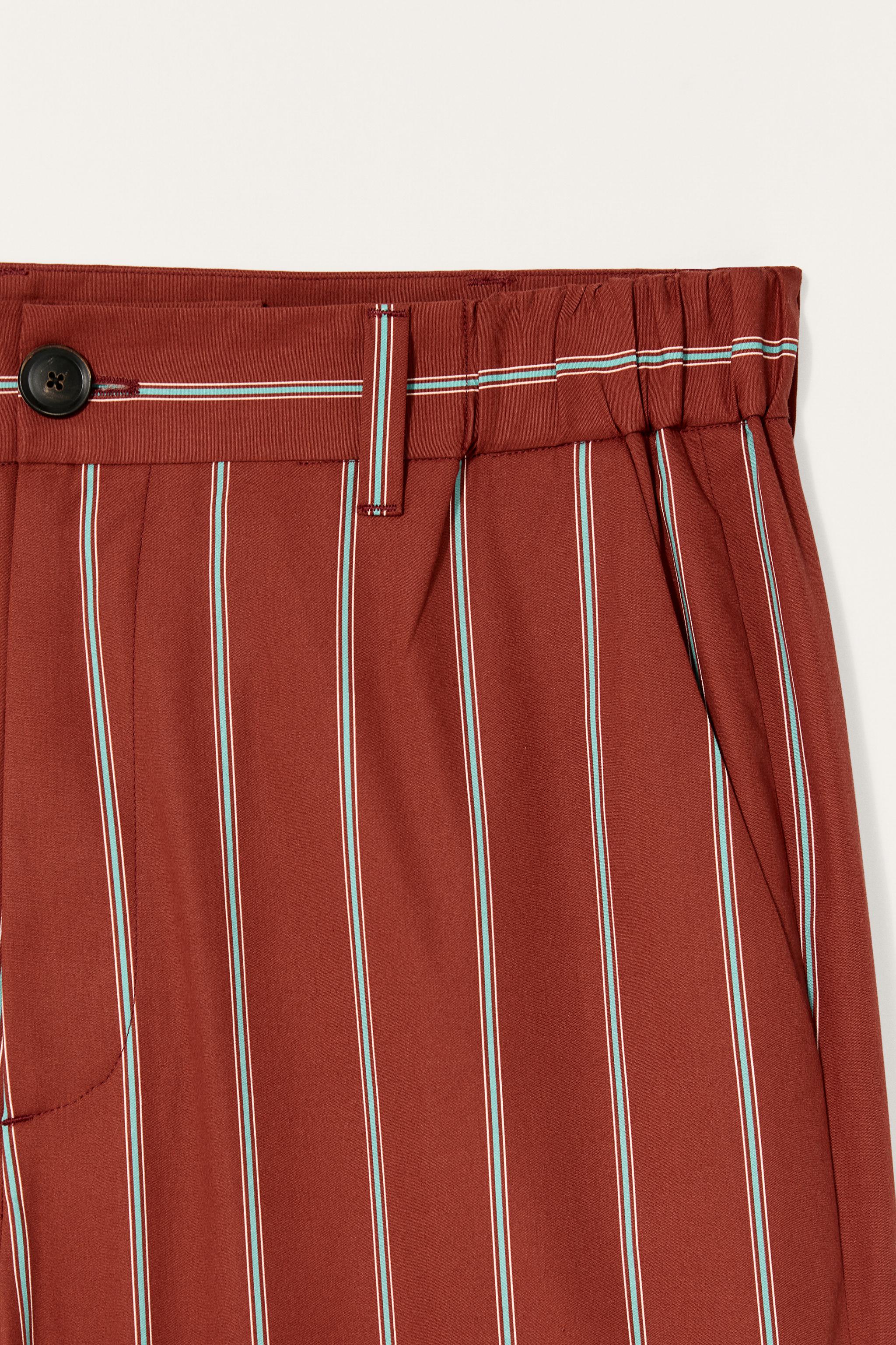 LIMITED EDITION STRIPED RELAXED FIT PANTS