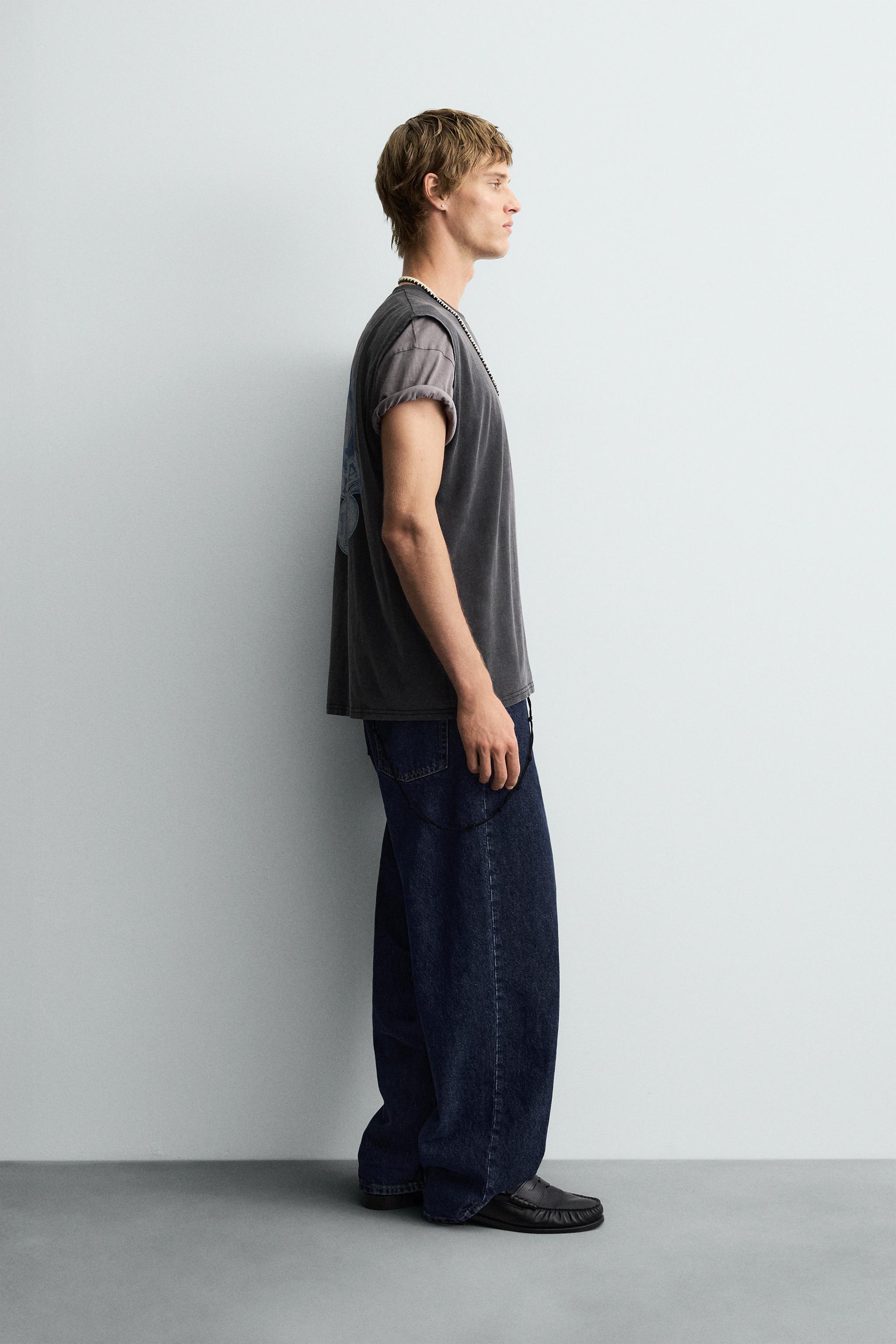 WASHED PRINT TANK TOP