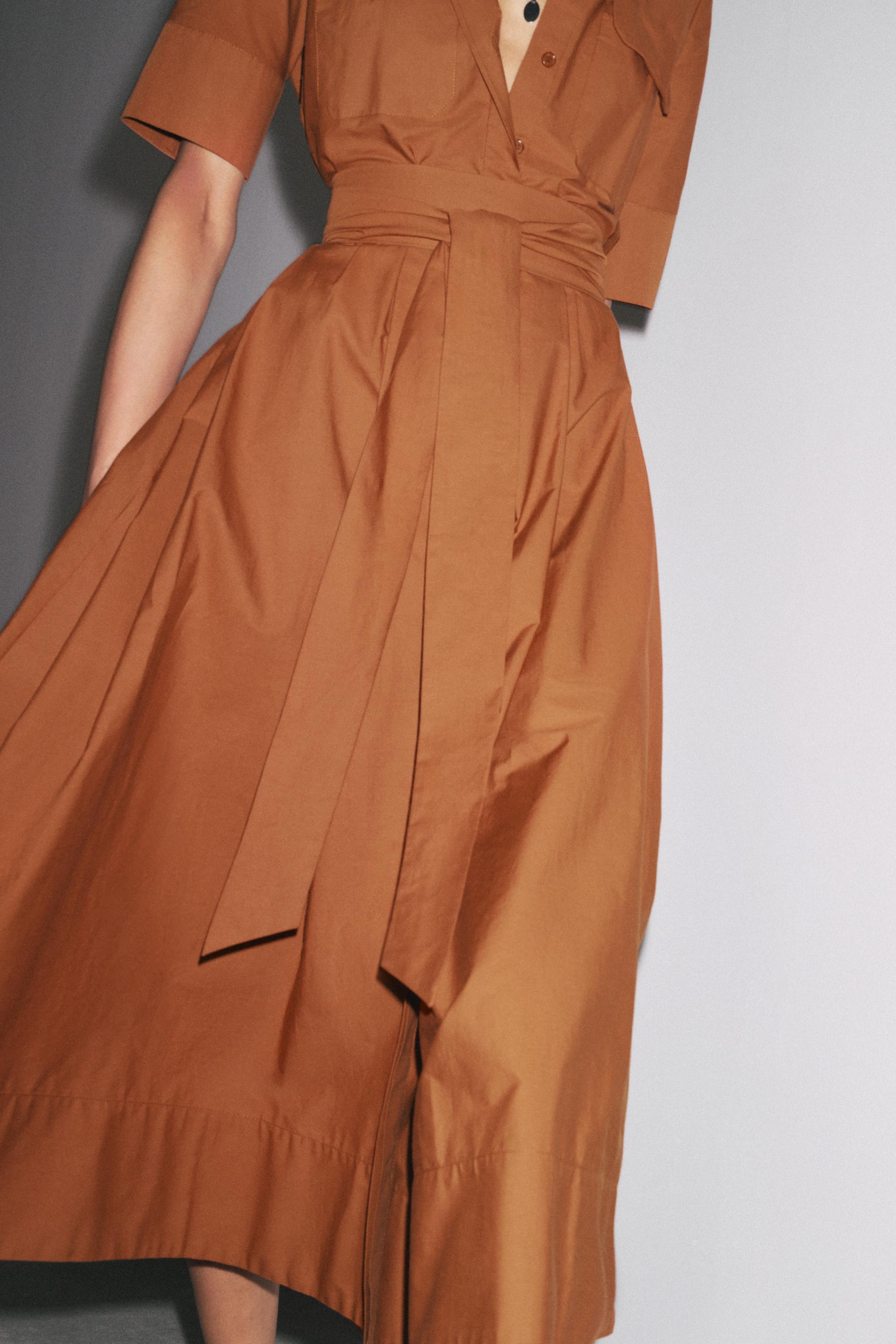 ZW COLLECTION POPLIN SHIRTDRESS