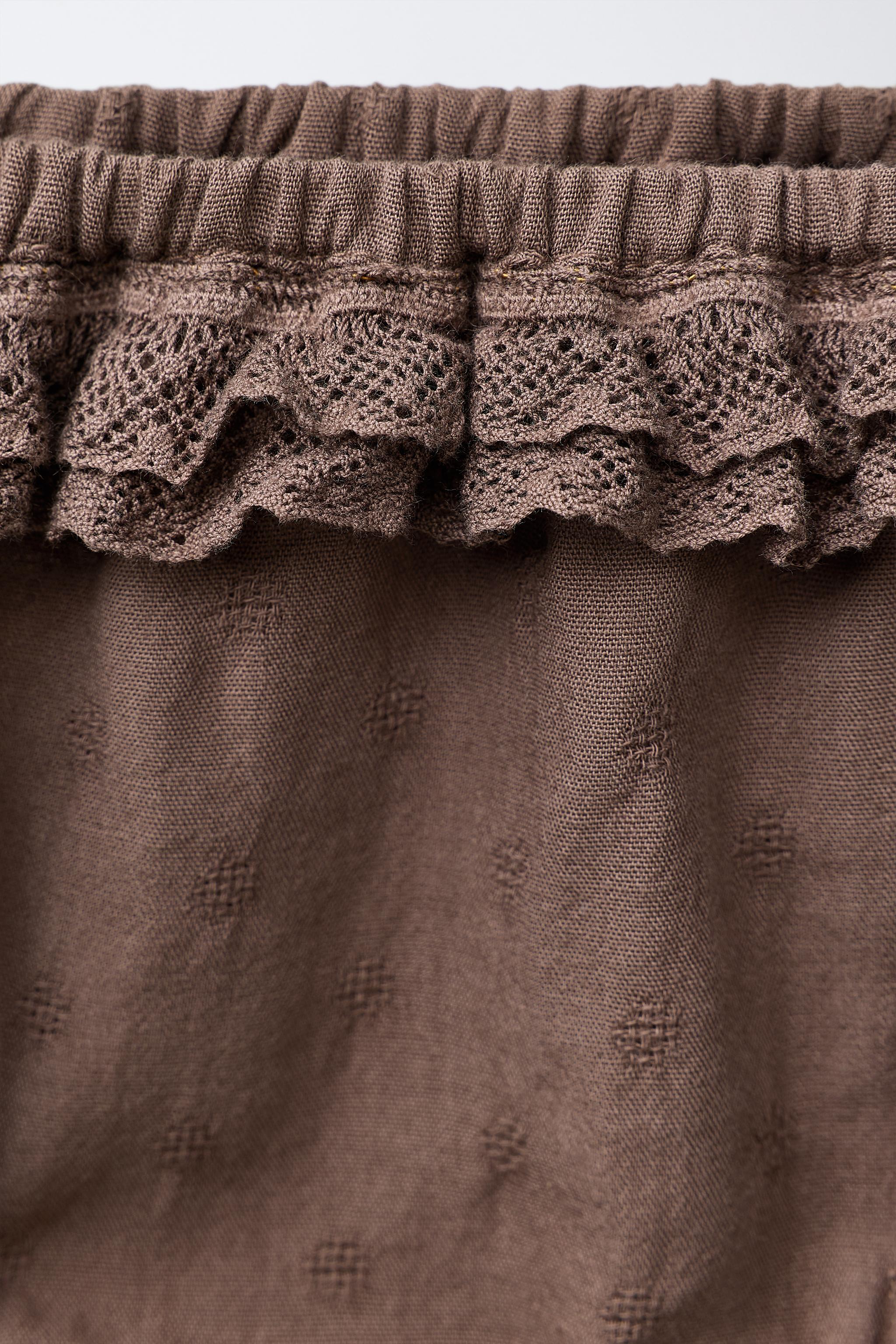 EMBROIDERED LACE PANTIES