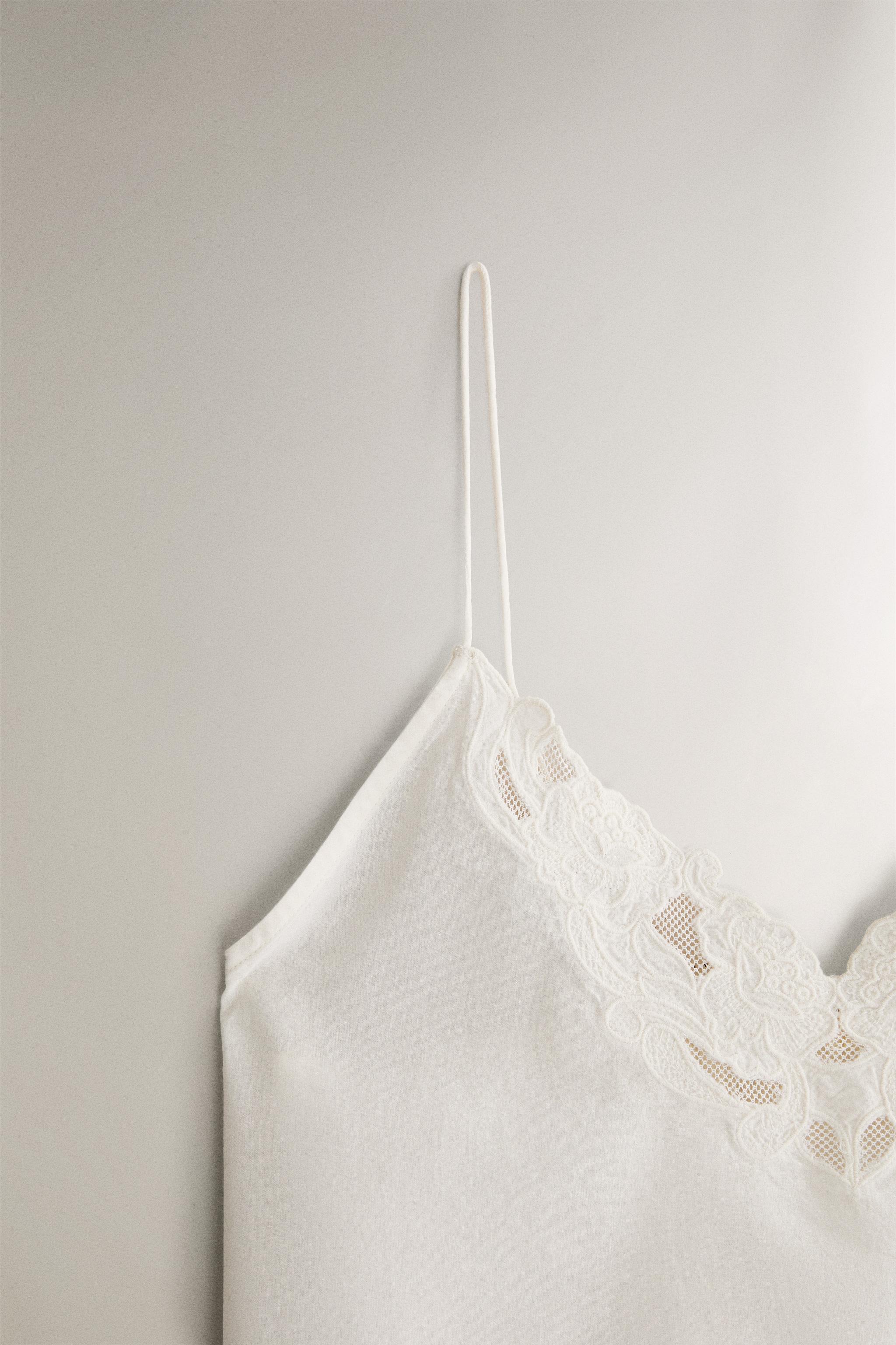 COTTON TOP WITH EMBROIDERY