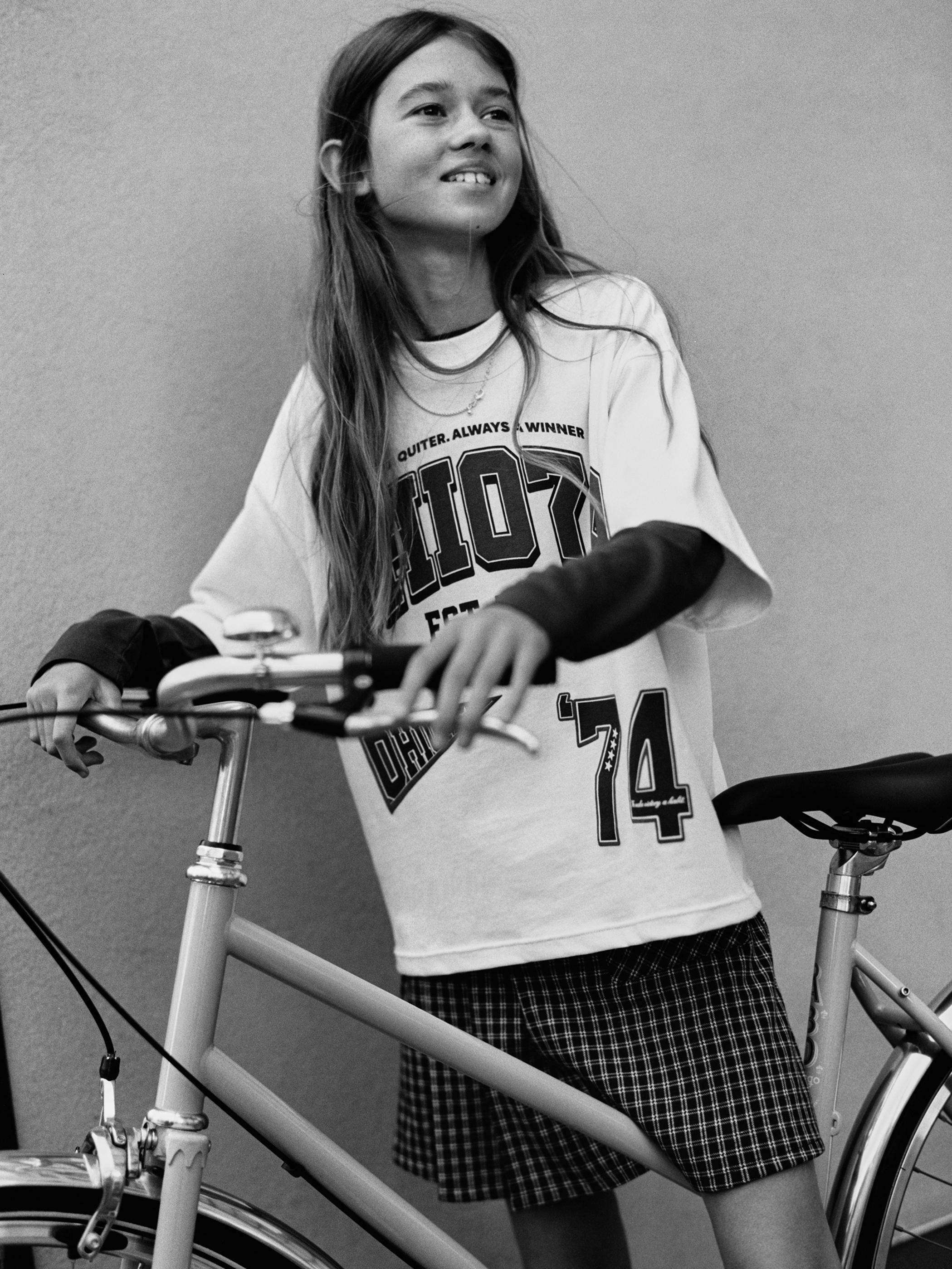 VARSITY RAISED TEXT T-SHIRT