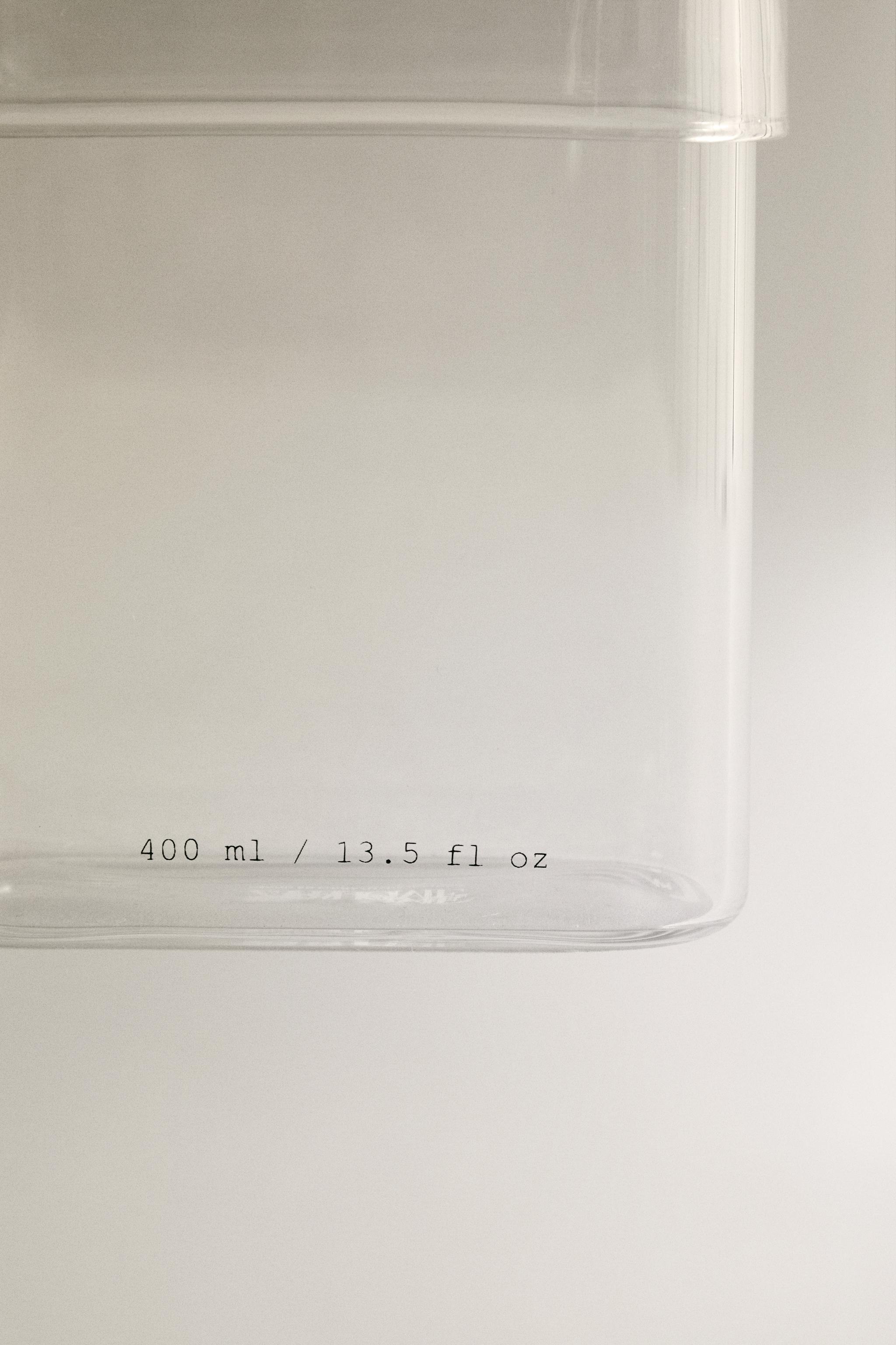 BOROSILICATE BATHROOM JAR WITH LETTERS