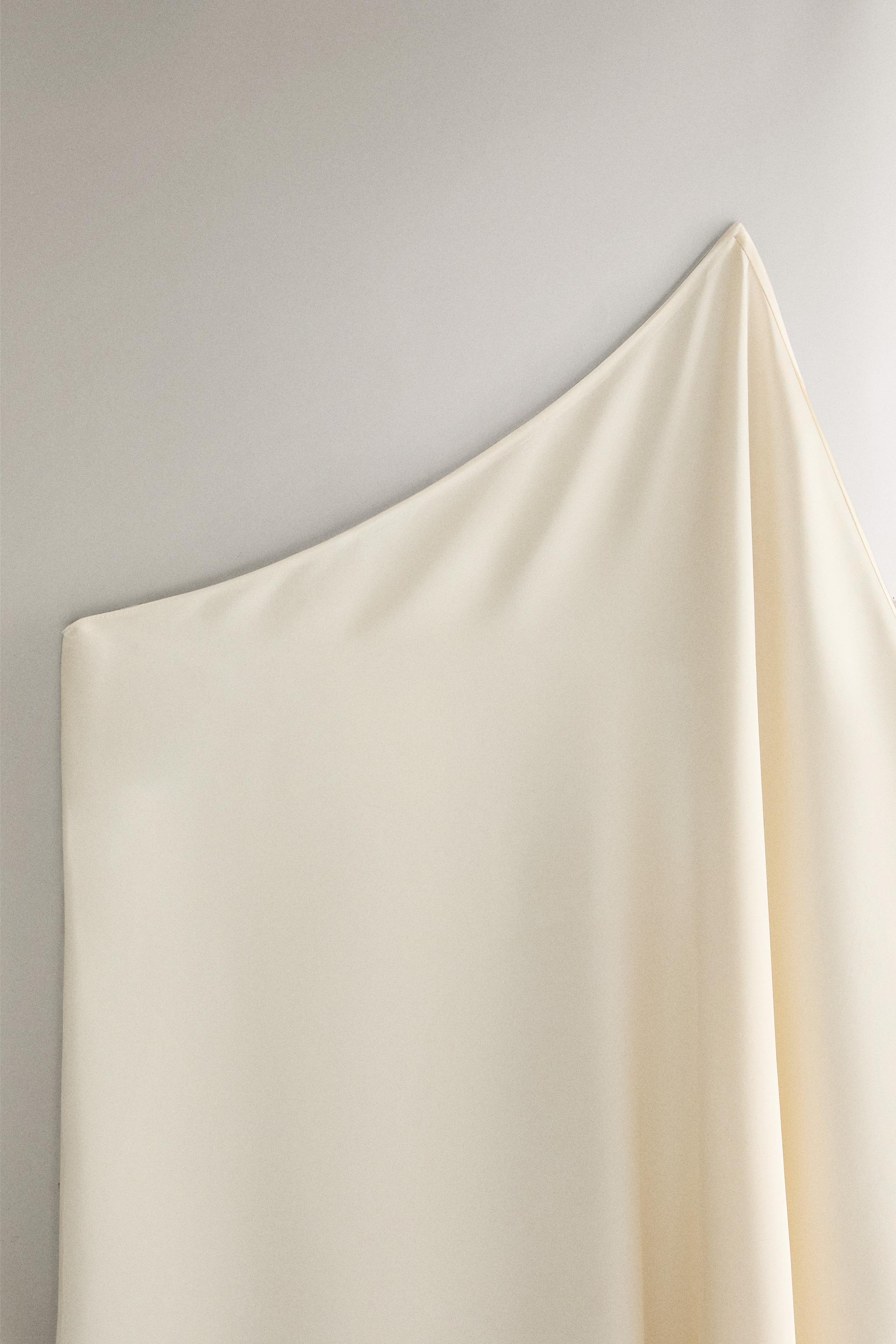 SATEEN ASYMMETRIC CAPE