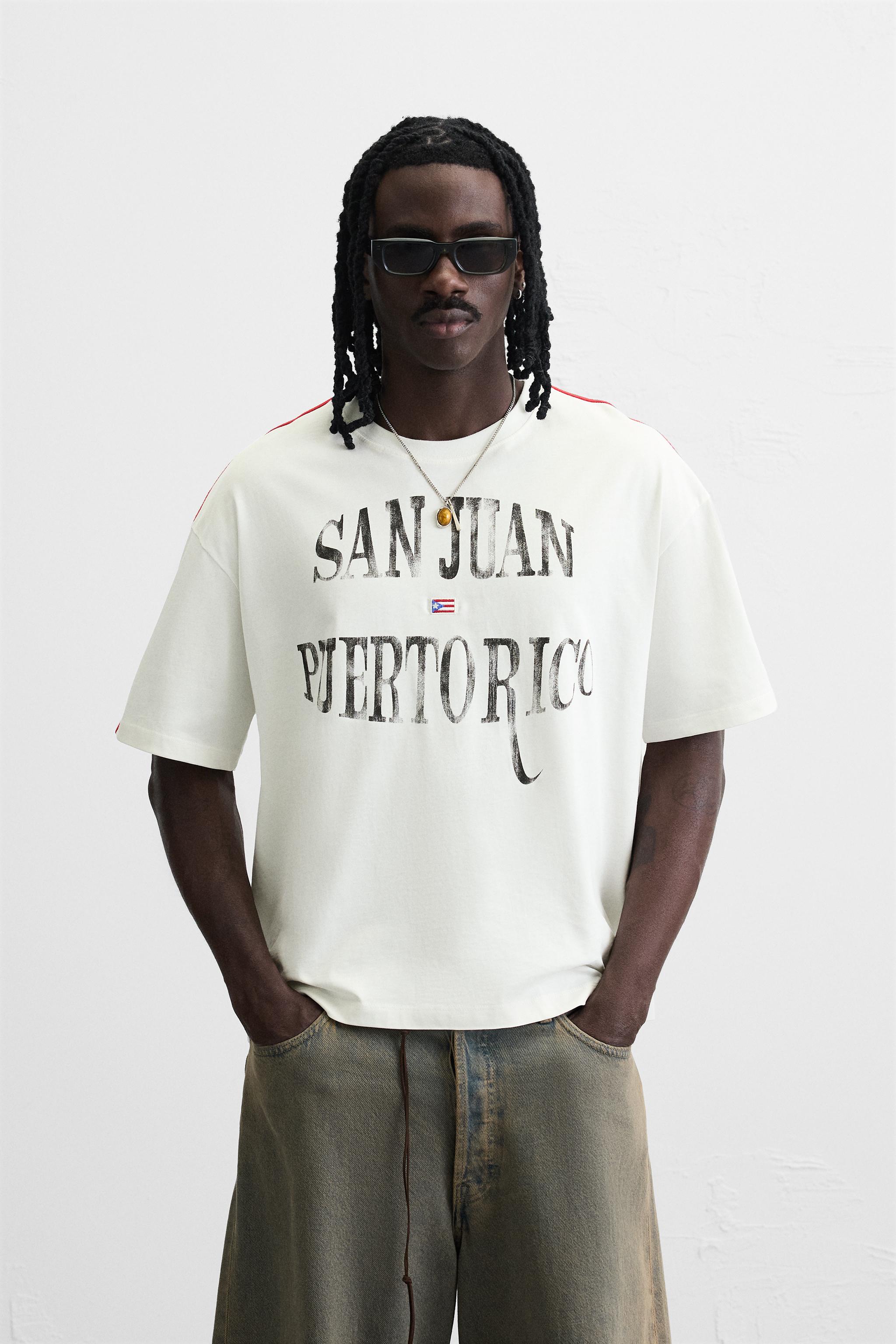 FLAG EMBROIDERY T-SHIRT