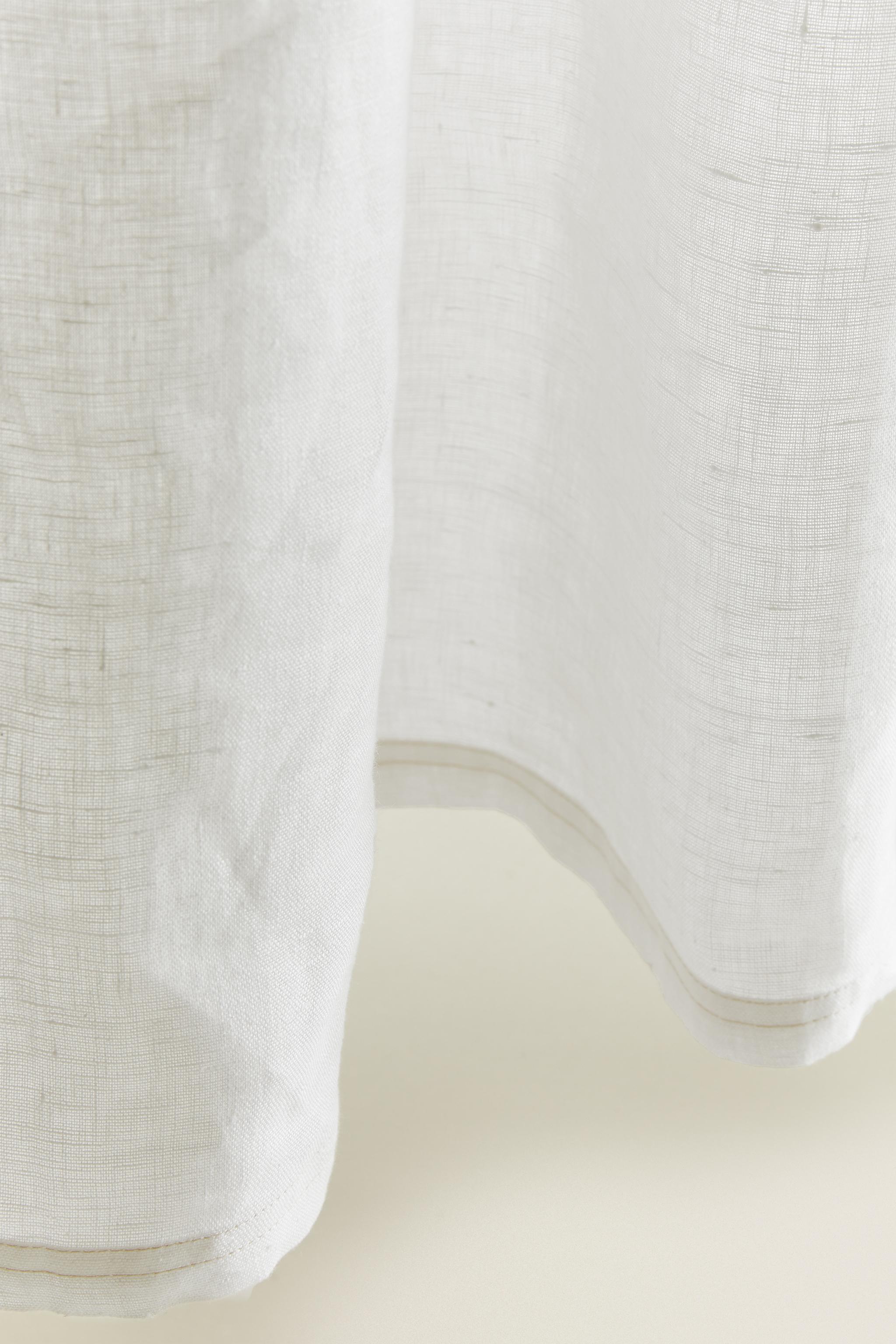 MEDIUM OPACITY FADED LINEN CURTAIN