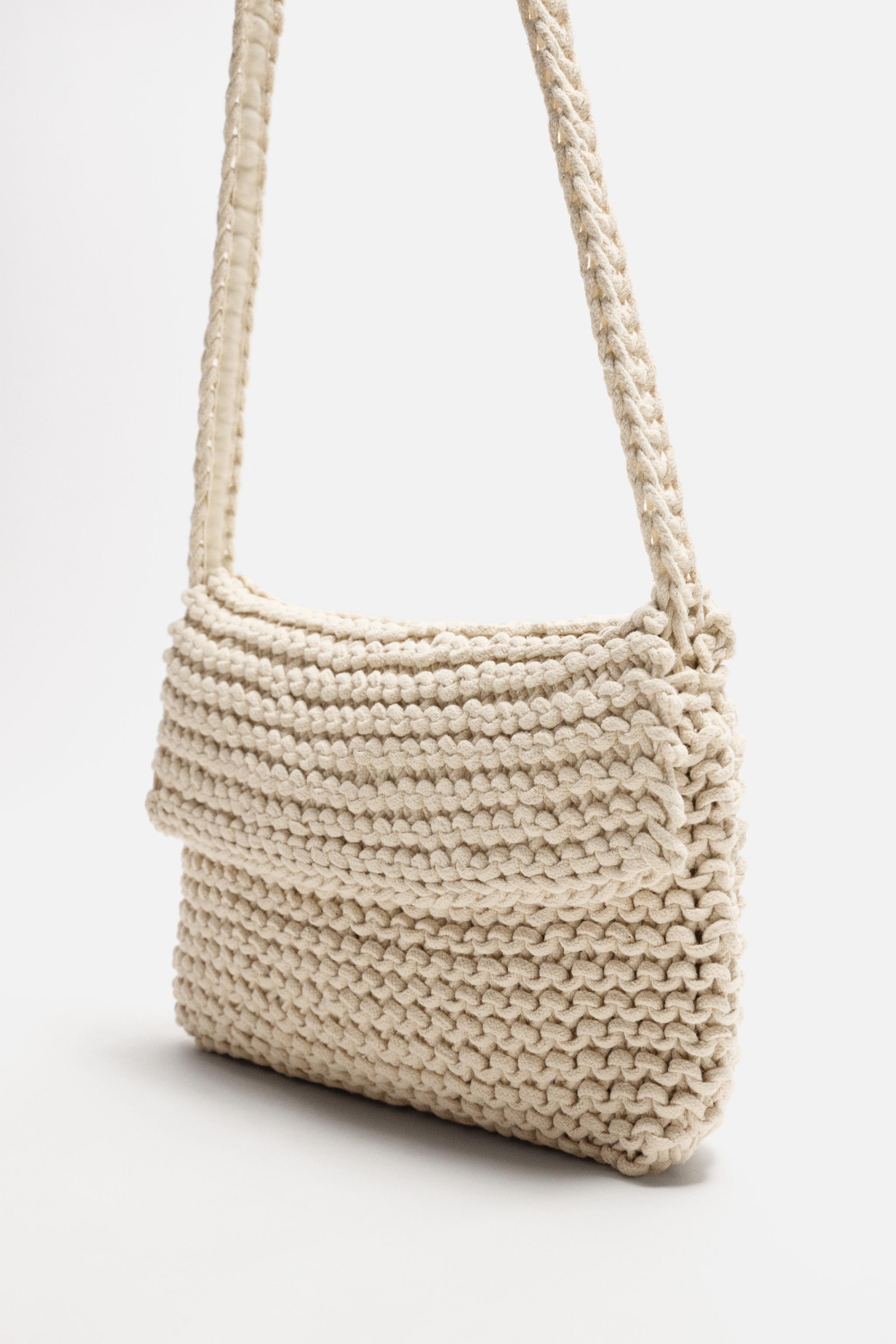 MACRAMÉ CROSSBODY BAG