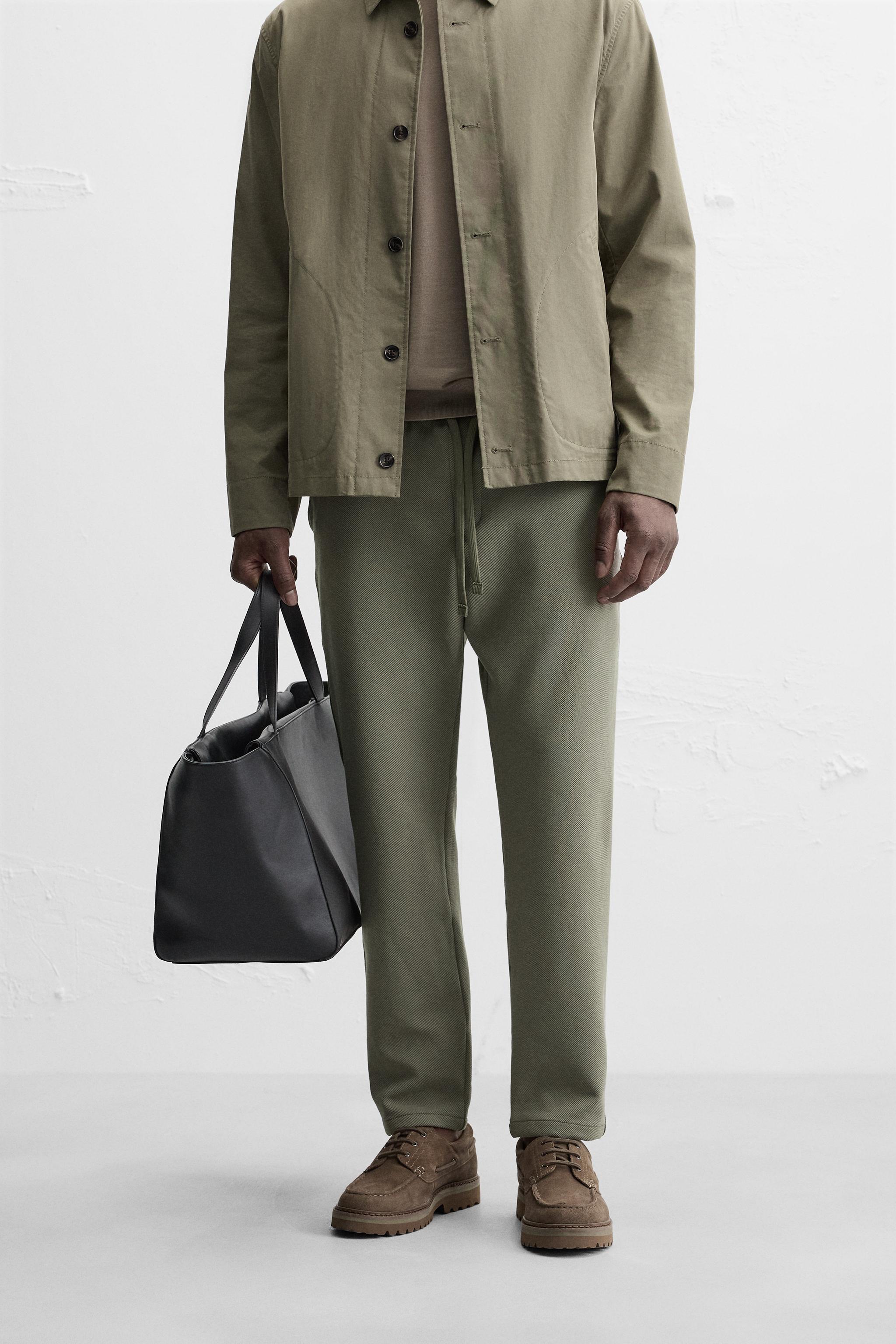 JOGGER WAIST STRETCH PANTS