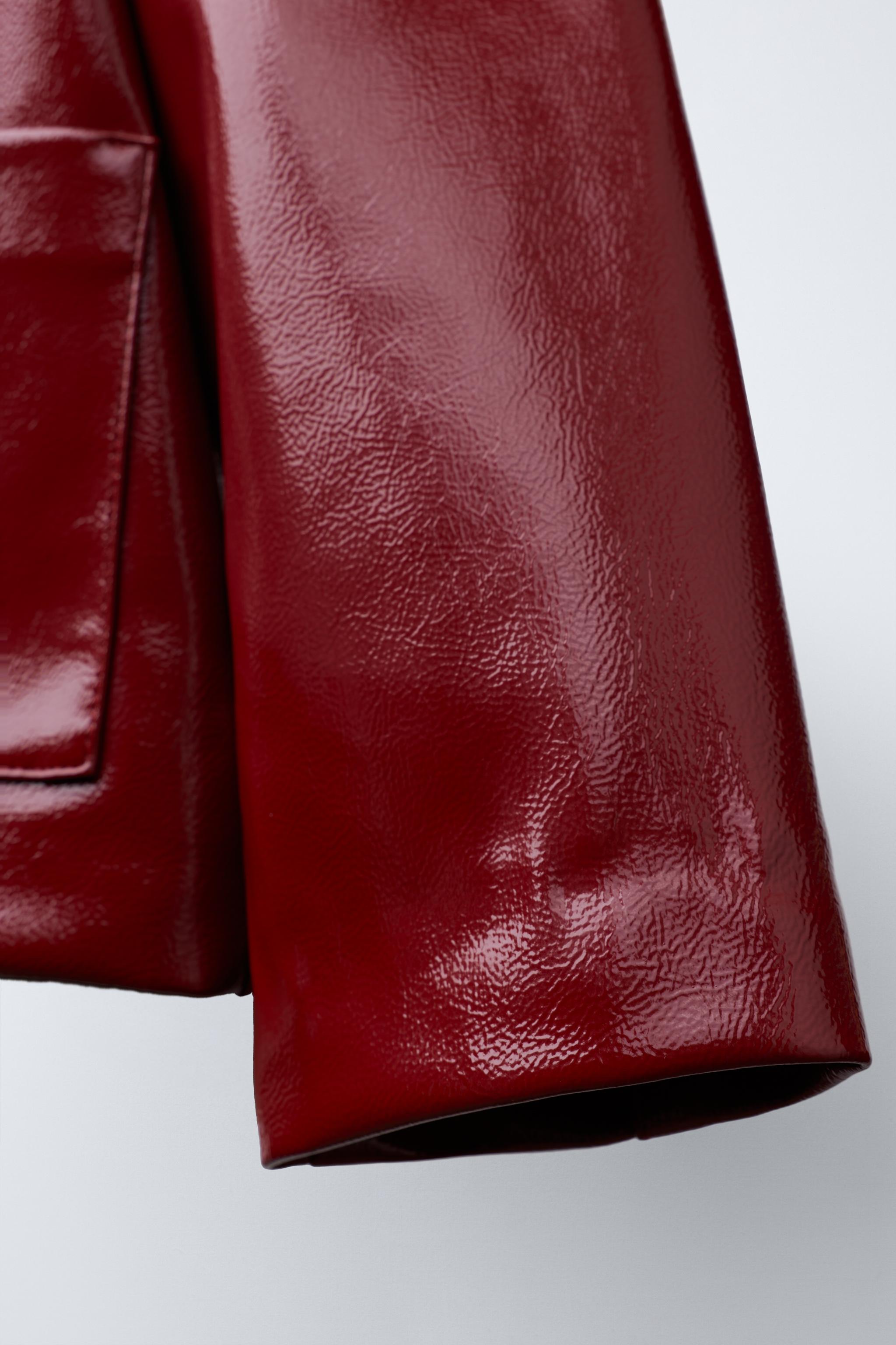 PATENT EFFECT JACKET