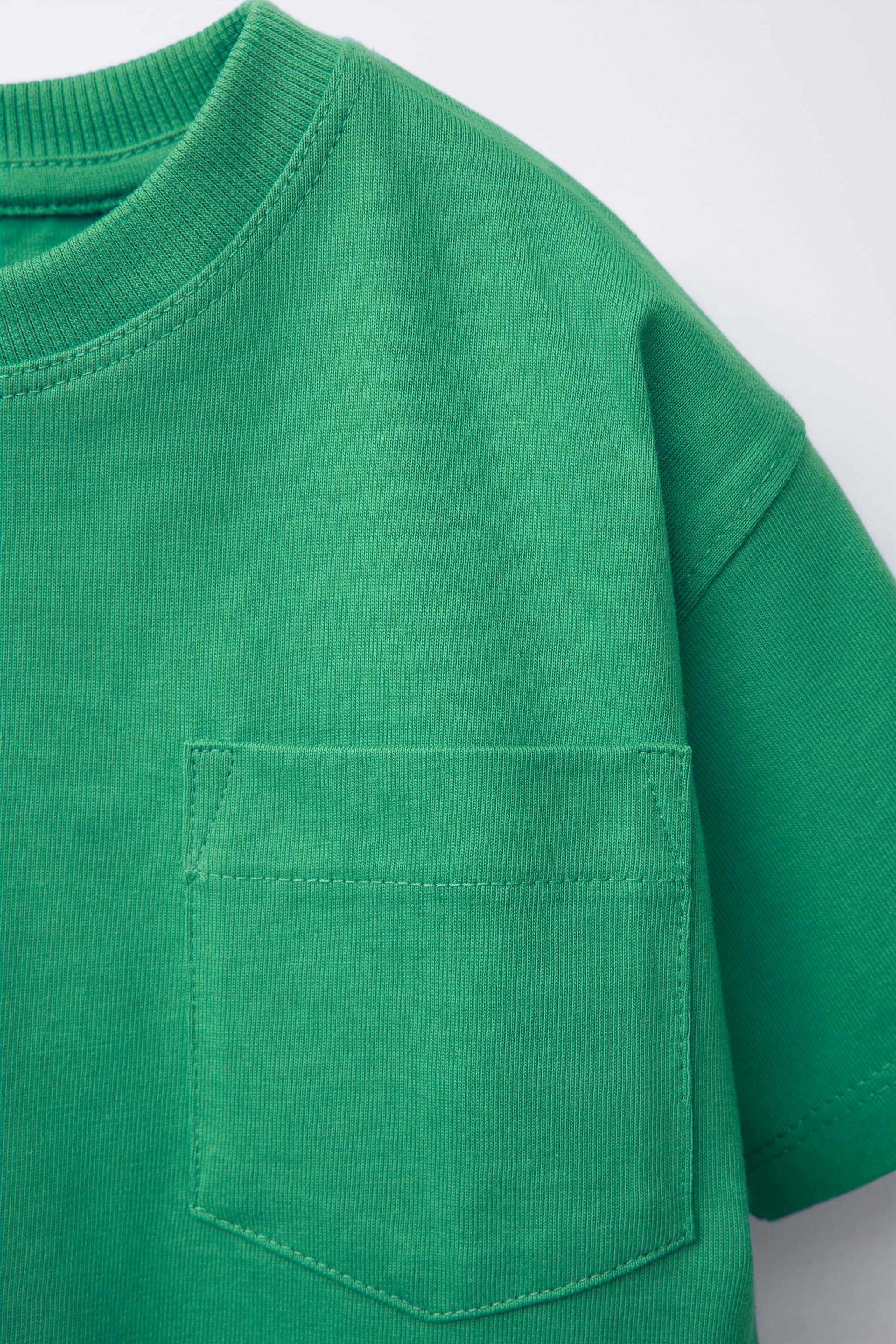 PLAIN POCKET T-SHIRT