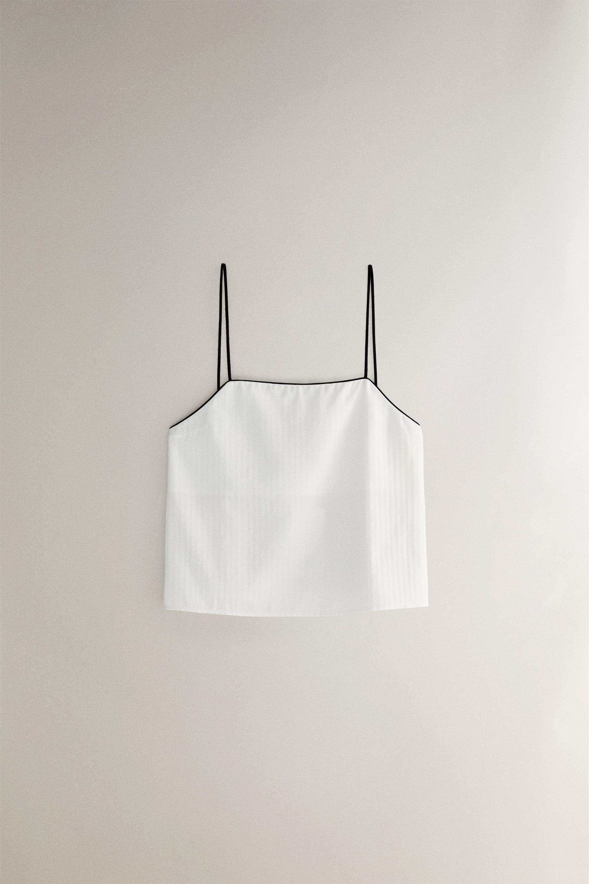 STRIPED JACQUARD TOP